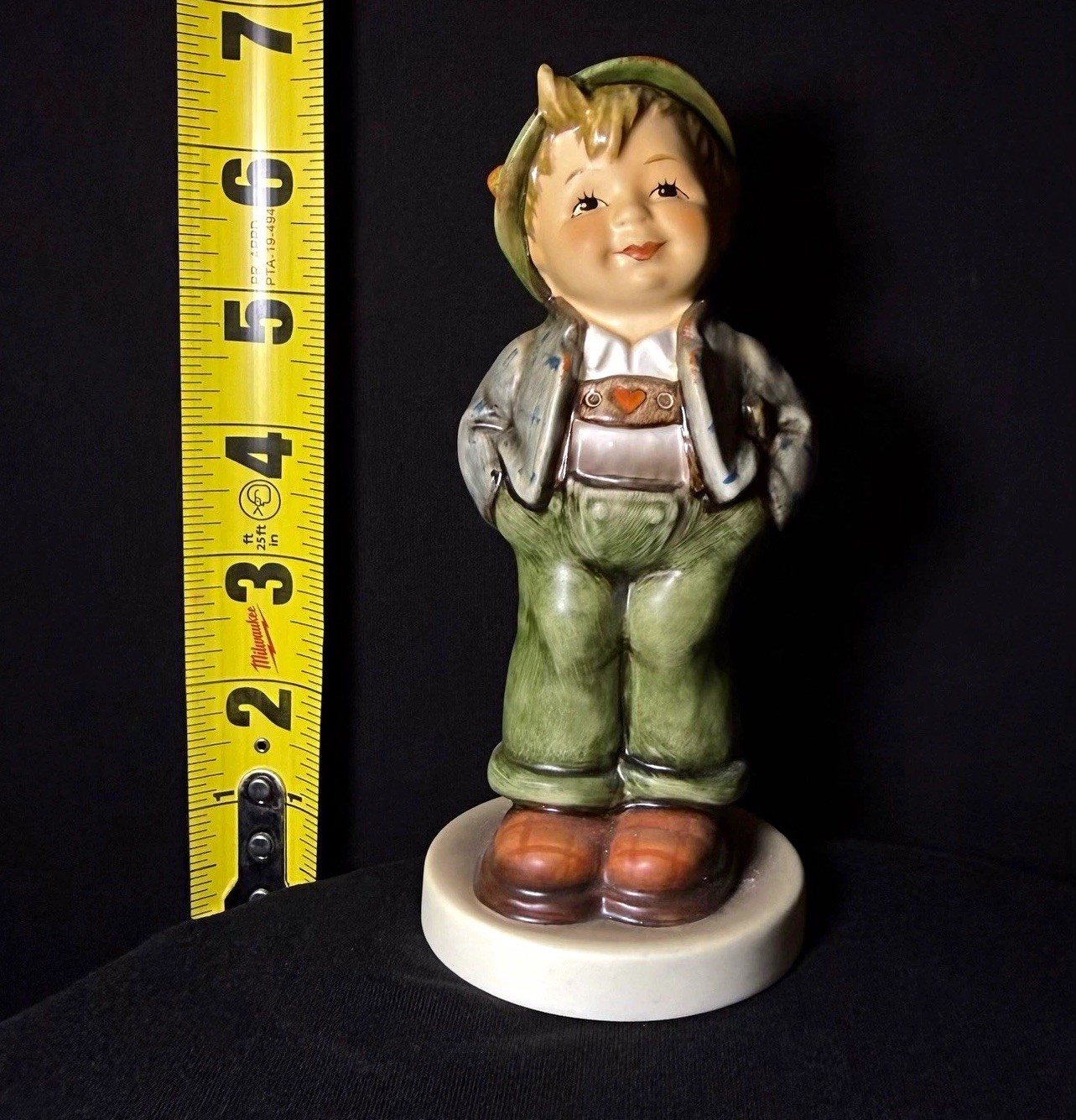 Goebel M.I. Hummel Club “Hello World” Porcelain Hand Painted Figurine TMK6 Goebel M.I. Hummel Club “Hello World” Porcelain Hand Painted Figurine TMK6