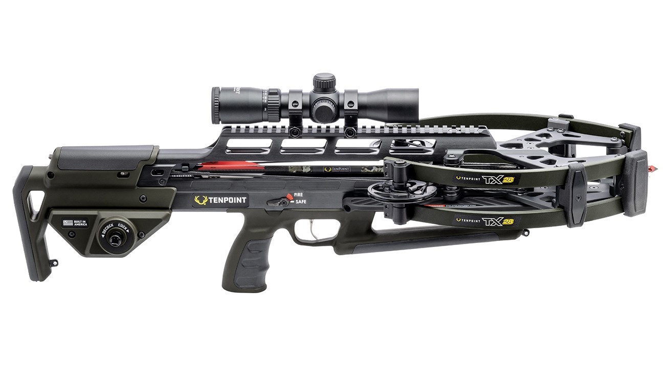 TenPoint TX 28 Moss GreeRangeMaster 100 Scope, ACUslide MAXX (CB25004-1849) NIB TenPoint TX 28 Moss GreeRangeMaster 100 Scope, ACUslide MAXX (CB25004-1849) NIB
