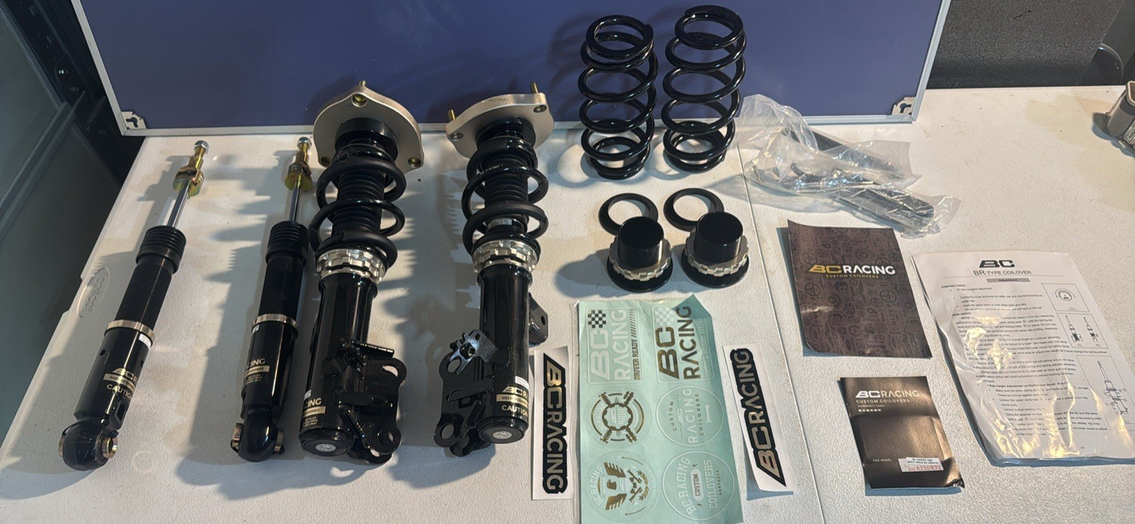 BC Racing C-154 BR Coilovers Lowering Coils for 2018-24 Toyota Camry SE XSE TRD BC Racing C-154 BR Coilovers Lowering Coils for 2018-24 Toyota Camry SE XSE TRD