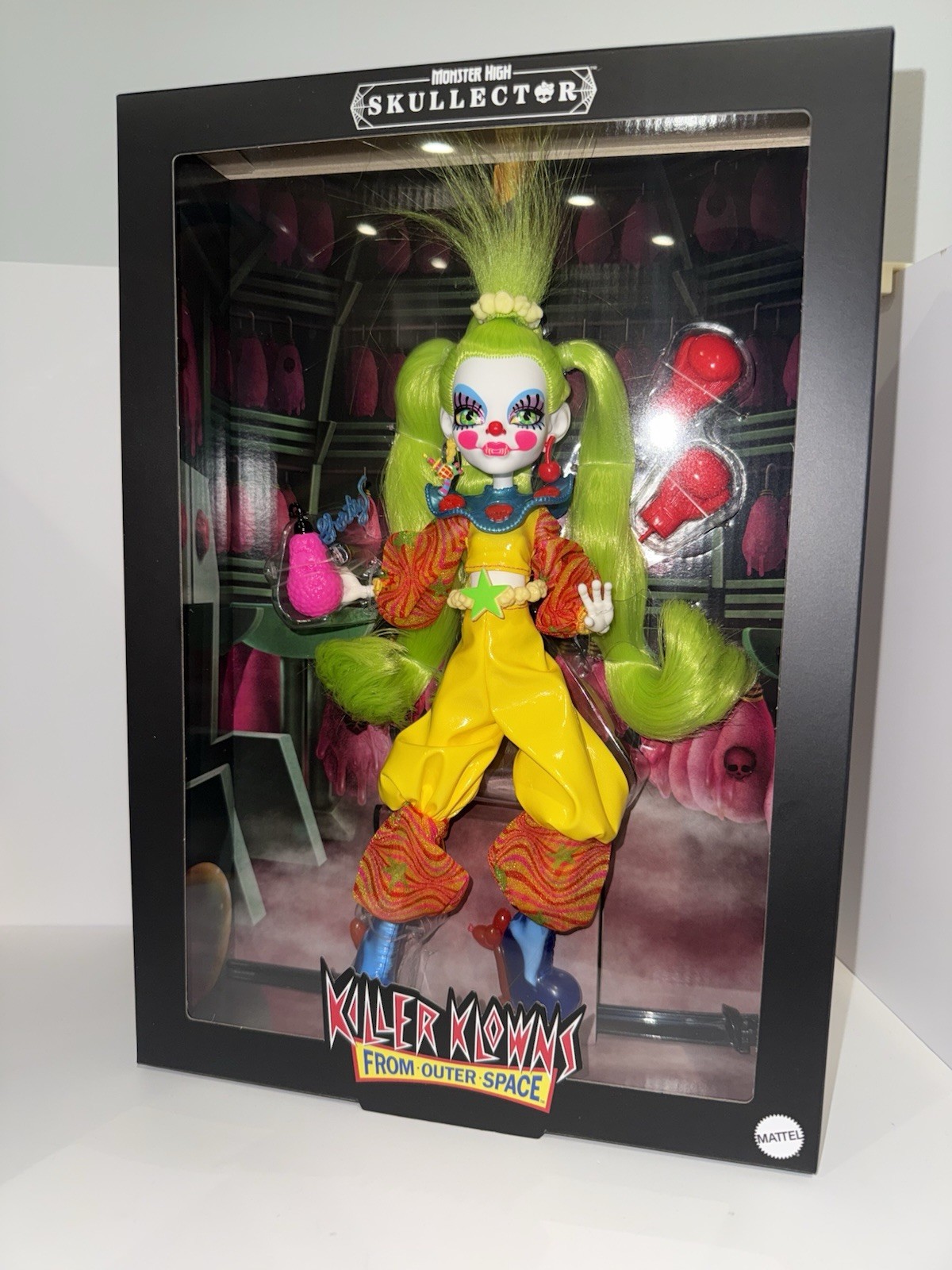 Monster High- Skullector Shorty Doll Killer Klowns From Outer Space Monster High- Skullector Shorty Doll Killer Klowns From Outer Space