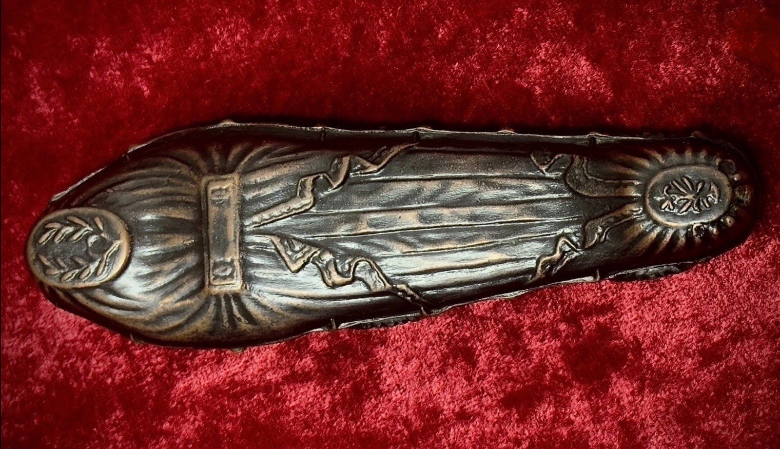 Fisk Crane and Breed Fisk Coffin Casket Rare Antique Fisk Crane and Breed Fisk Coffin Casket Rare Antique