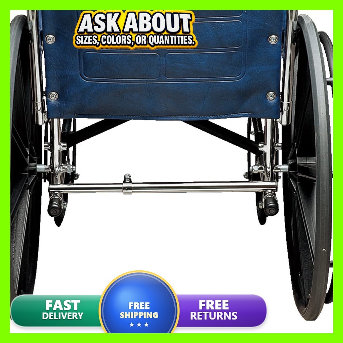 Invacare 1335ST Non-Folding Device for Tracer EX2 Wheelchair Invacare 1335ST Non-Folding Device for Tracer EX2 Wheelchair