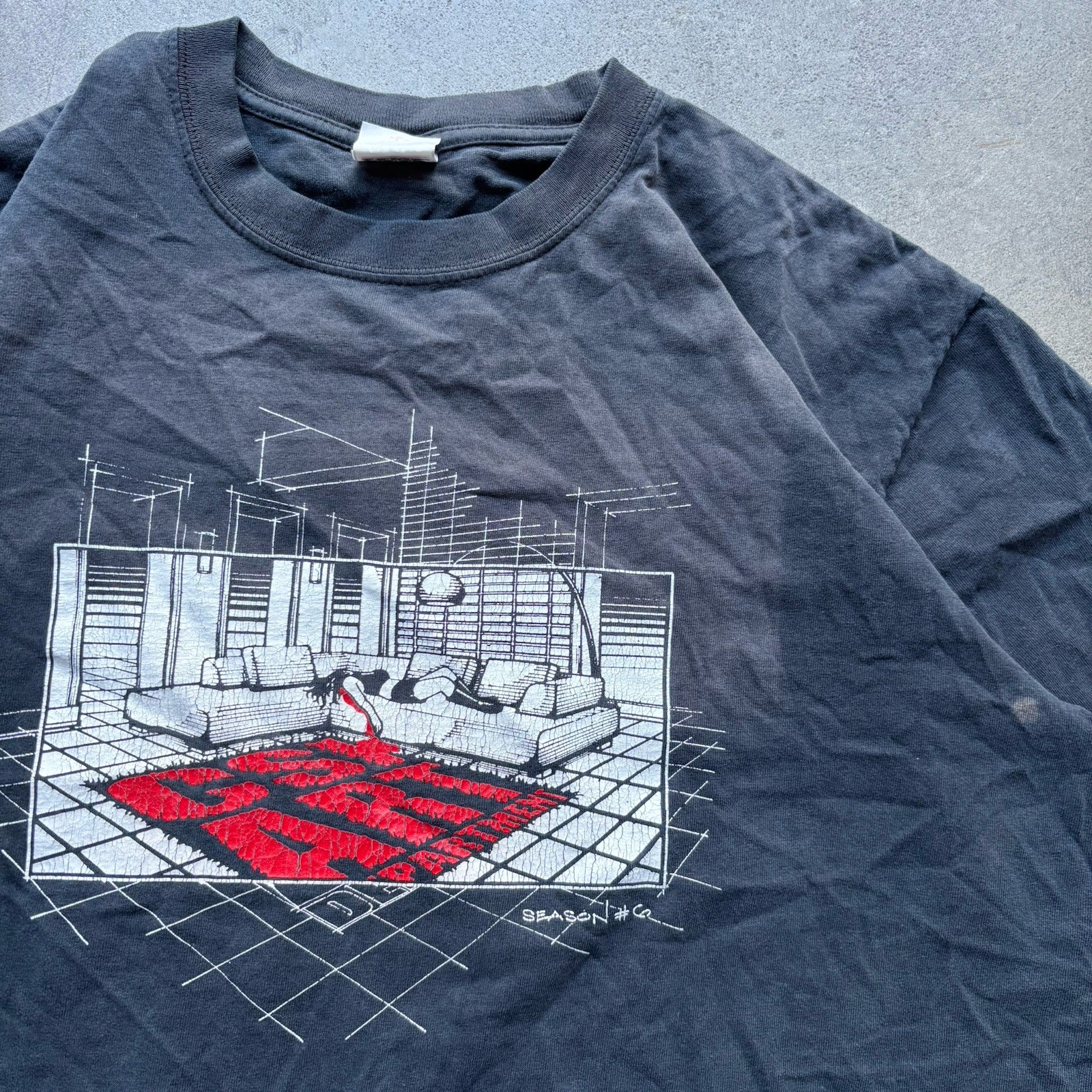 Vintage 2005-2006 Season 6 CSI Art Department TV Promo T Shirt - Anvil Tag Large Vintage 2005-2006 Season 6 CSI Art Department TV Promo T Shirt - Anvil Tag Large