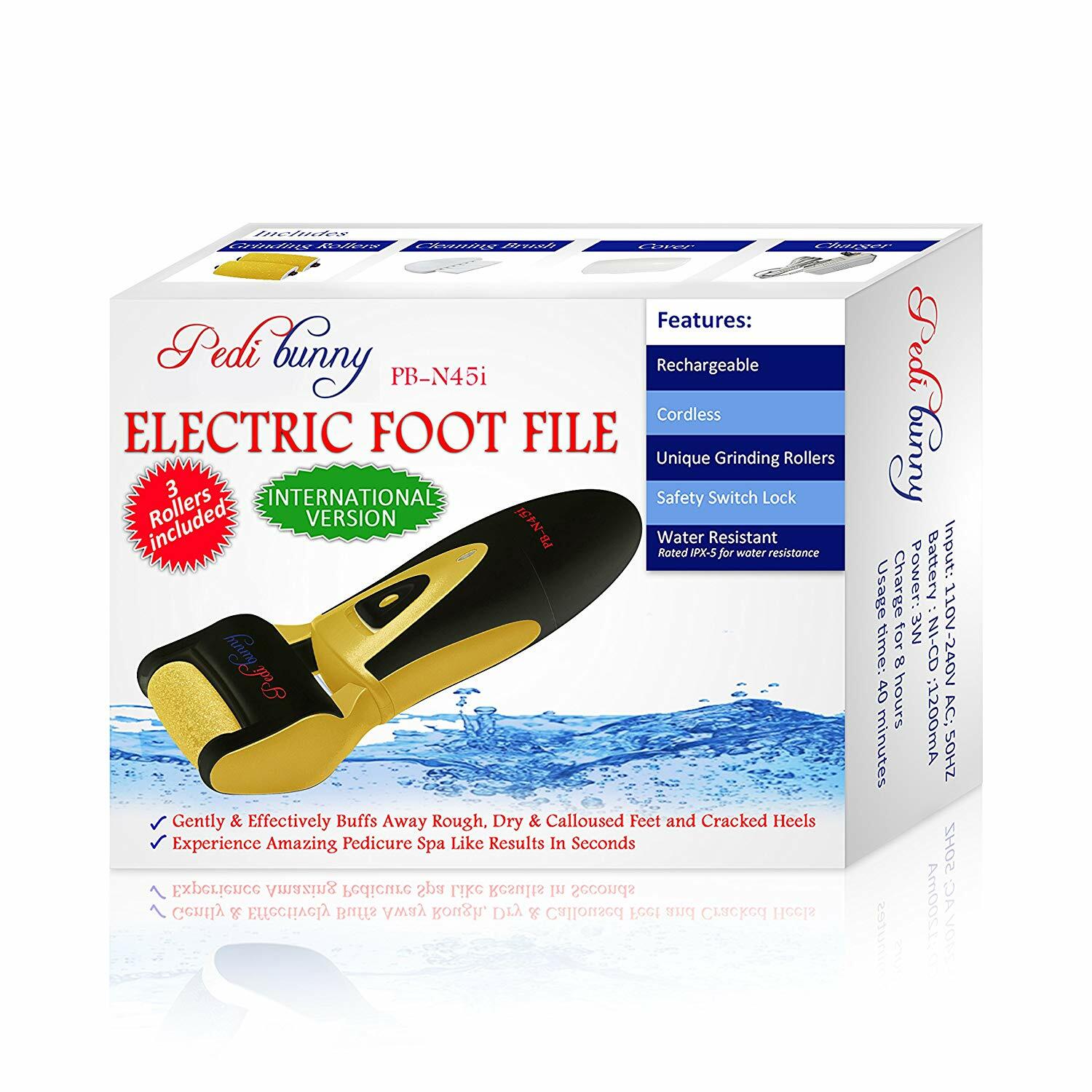 Powerful Rechargeable Electric Callus Remover - Electronic Foot File