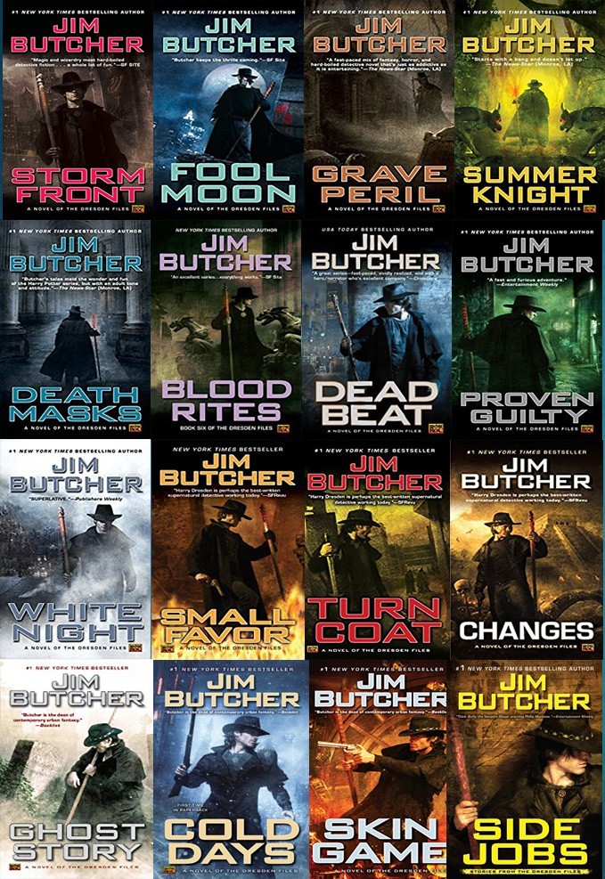 The DRESDEN FILES Series By Jim Butcher - 41 MP3 Audiobook Collection