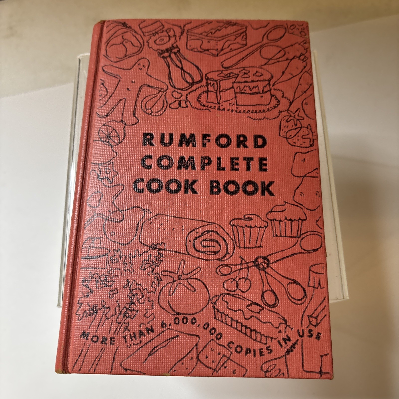 1950 Rumford Complete Cookbook 45th Ed HC Illustrated Baking Powder