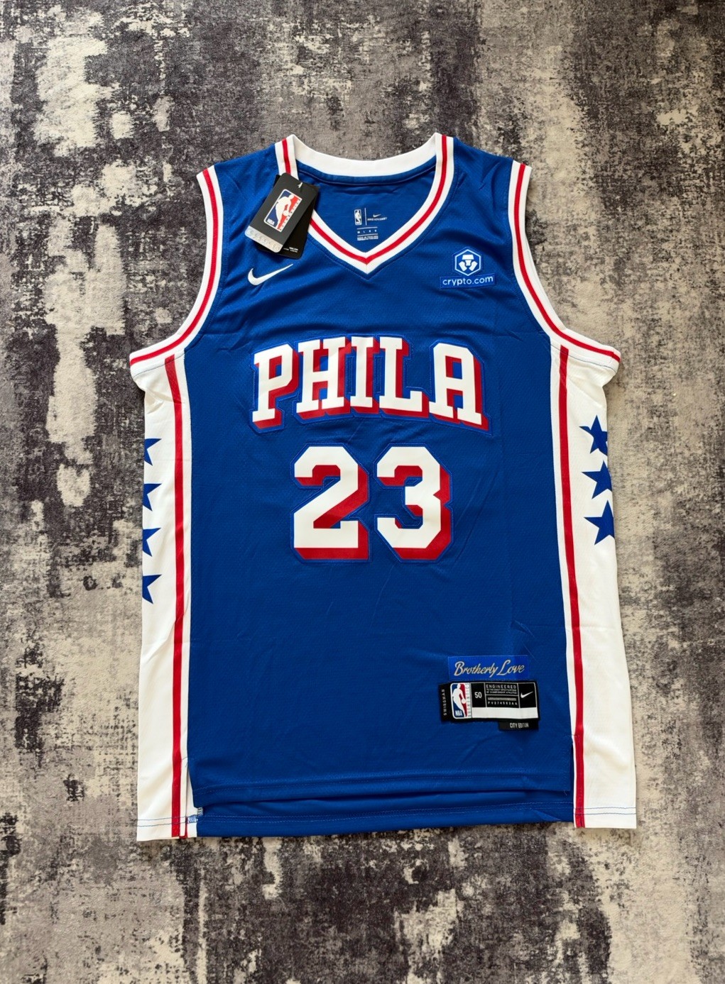 Lebron James Philadelphia 76ers Swingman Jersey Sz Large Lebron James Philadelphia 76ers Swingman Jersey Sz Large