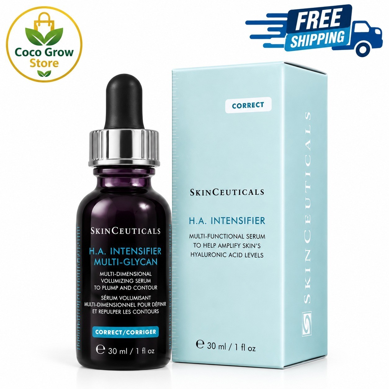 SkinCeuticals H.A. Intensifier Multi-Glycan Serum 30ml 1oz New