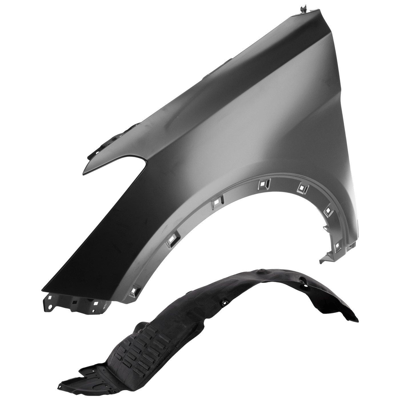 Fender Front Driver Left Side for Hyundai Santa Fe Sport 2013-2016
