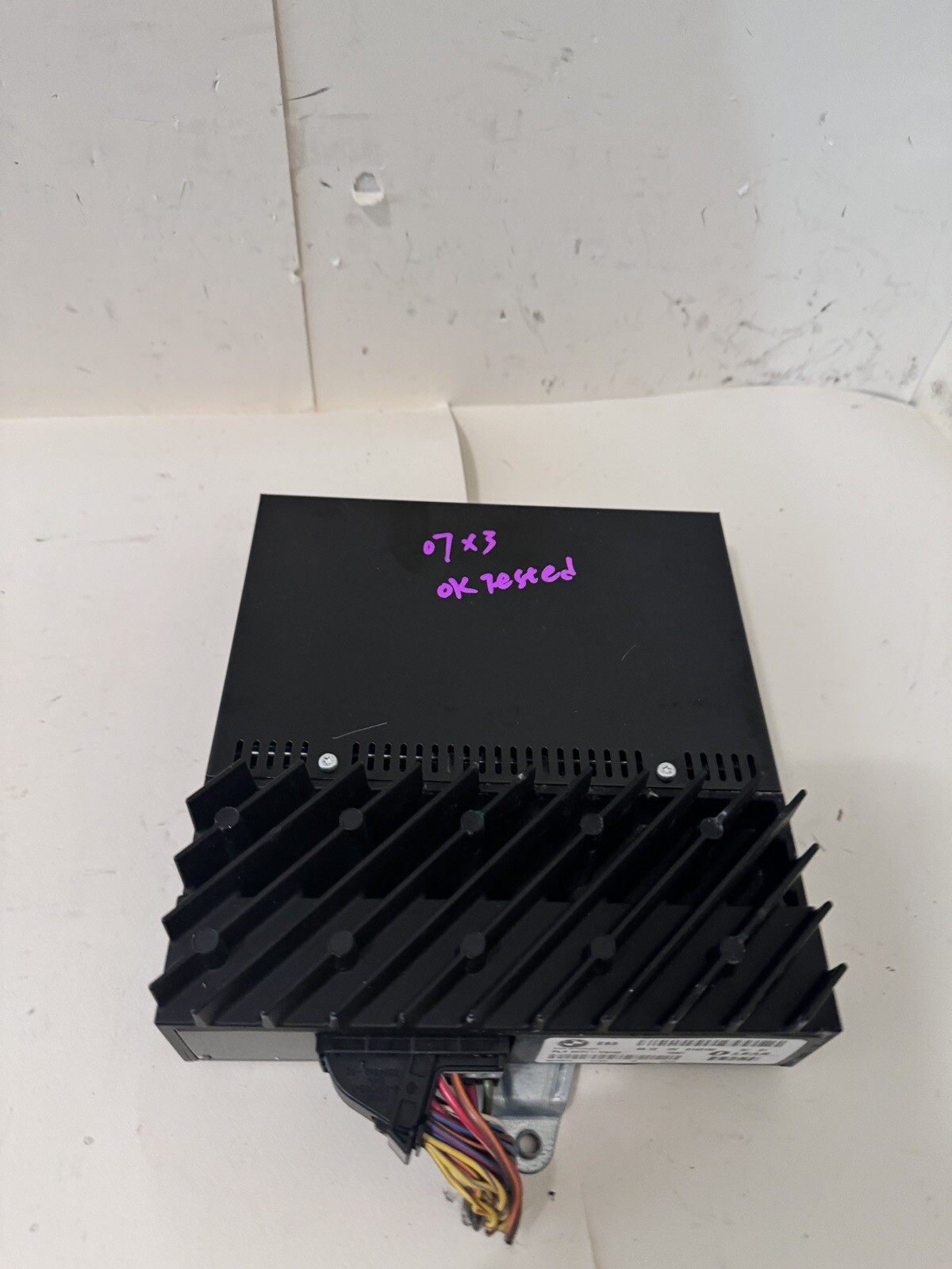2007 BMW X3 AUDIO STEREO RADIO AMPLIFIER OEM 9143150 2007 BMW X3 AUDIO STEREO RADIO AMPLIFIER OEM 9143150