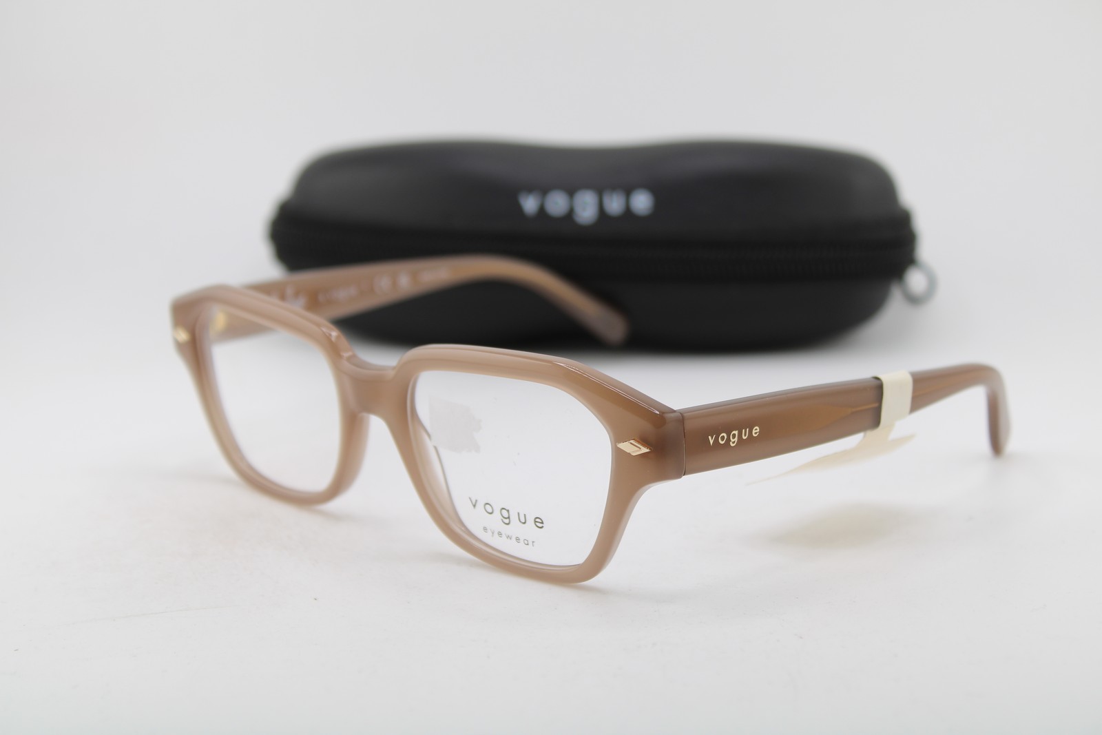 NEW HAILEY X VOGUE VO 5447 3008 BROWN GOLD AUTHENTIC EYEGLASSES 50-18 NEW HAILEY X VOGUE VO 5447 3008 BROWN GOLD AUTHENTIC EYEGLASSES 50-18