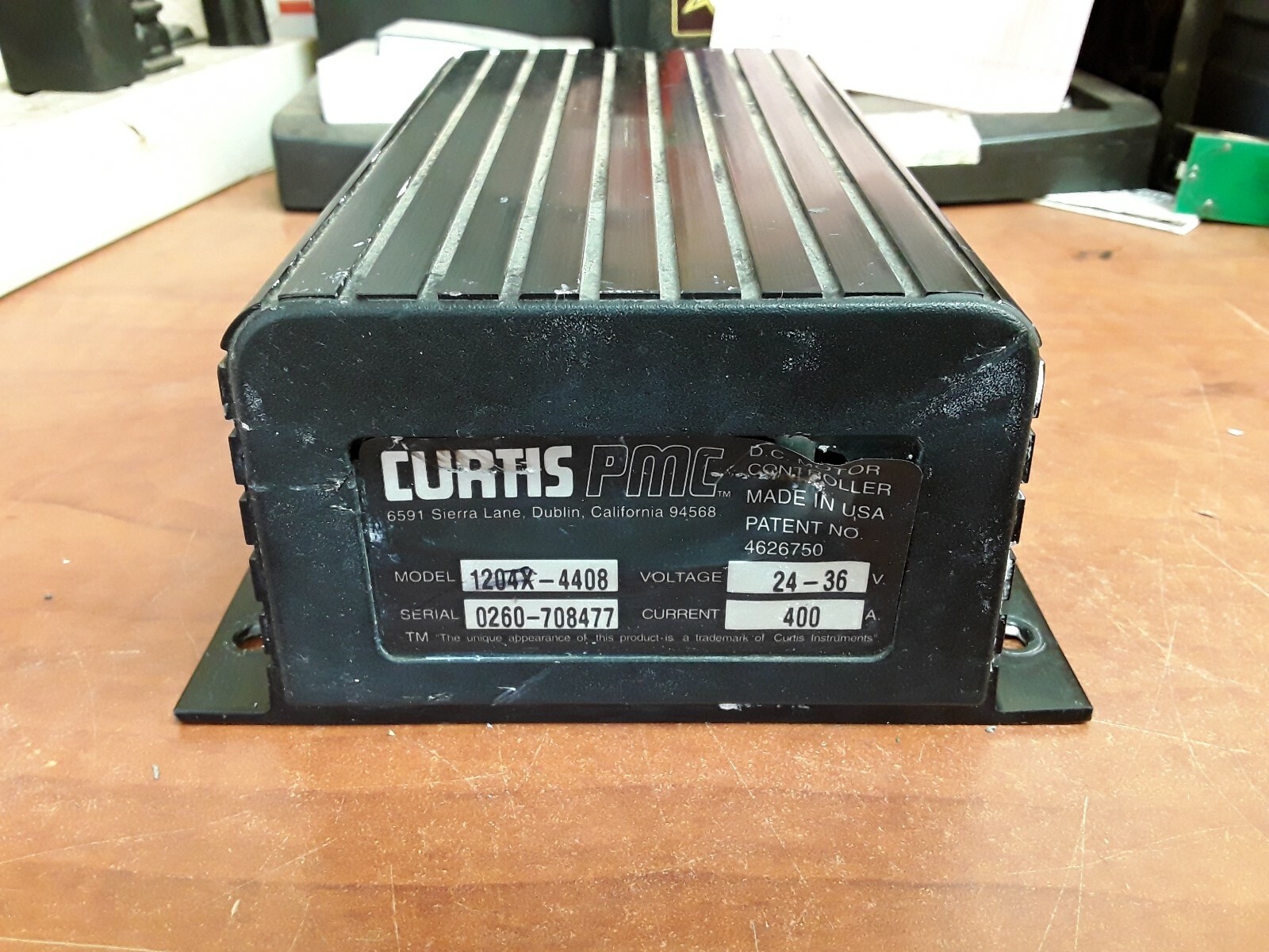 Curtis D.C. Motor Controller 1204X-4408 Curtis D.C. Motor Controller 1204X-4408