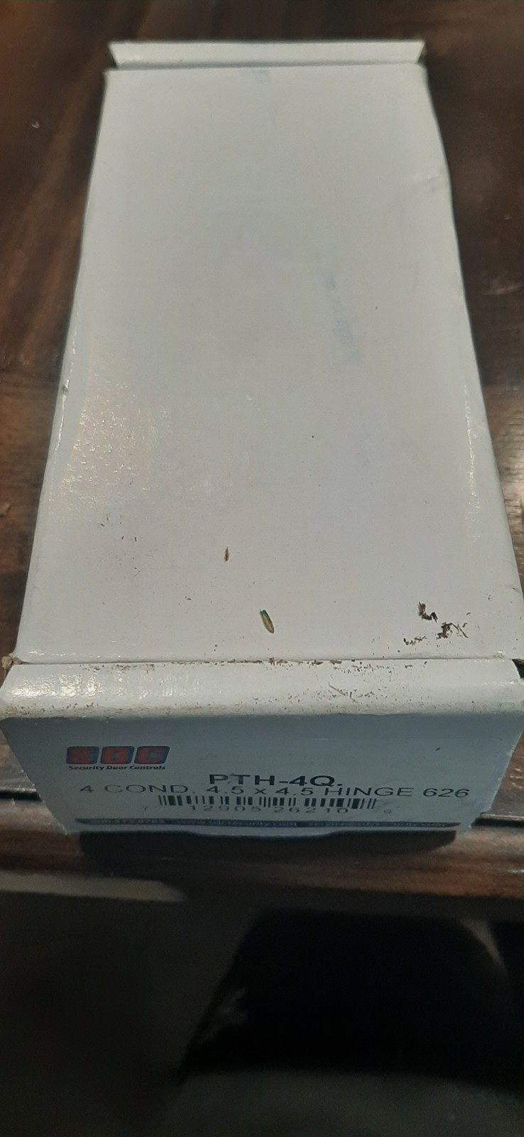 SDC PTH-4Q 4-Conductor Power Transfer Hinge, 4x 26AWG, Dull Chrome SDC PTH-4Q 4-Conductor Power Transfer Hinge, 4x 26AWG, Dull Chrome