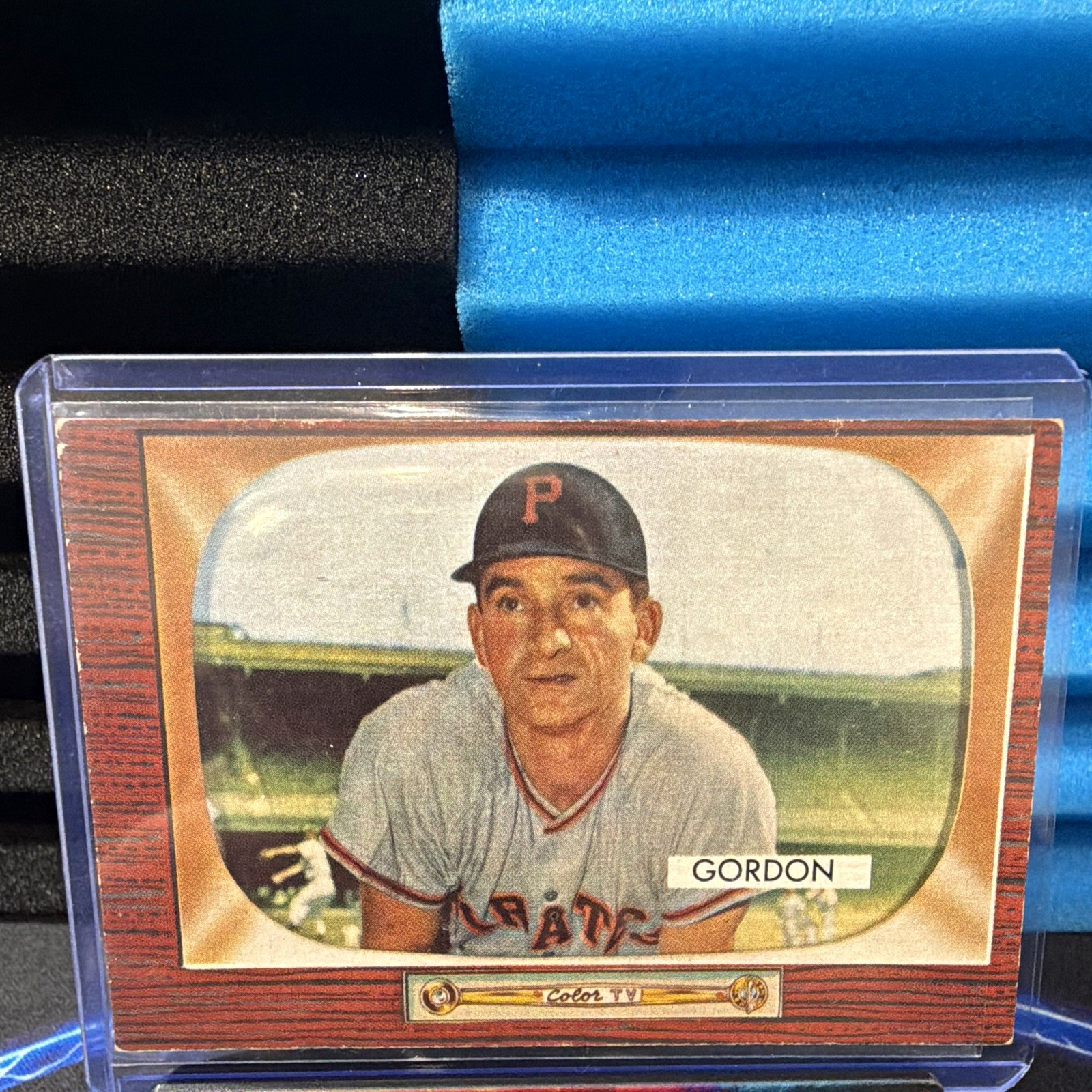 Vintage- 1955 Bowman Sid Gordon #163 Pittsburgh Pirates Baseball Card Base Set