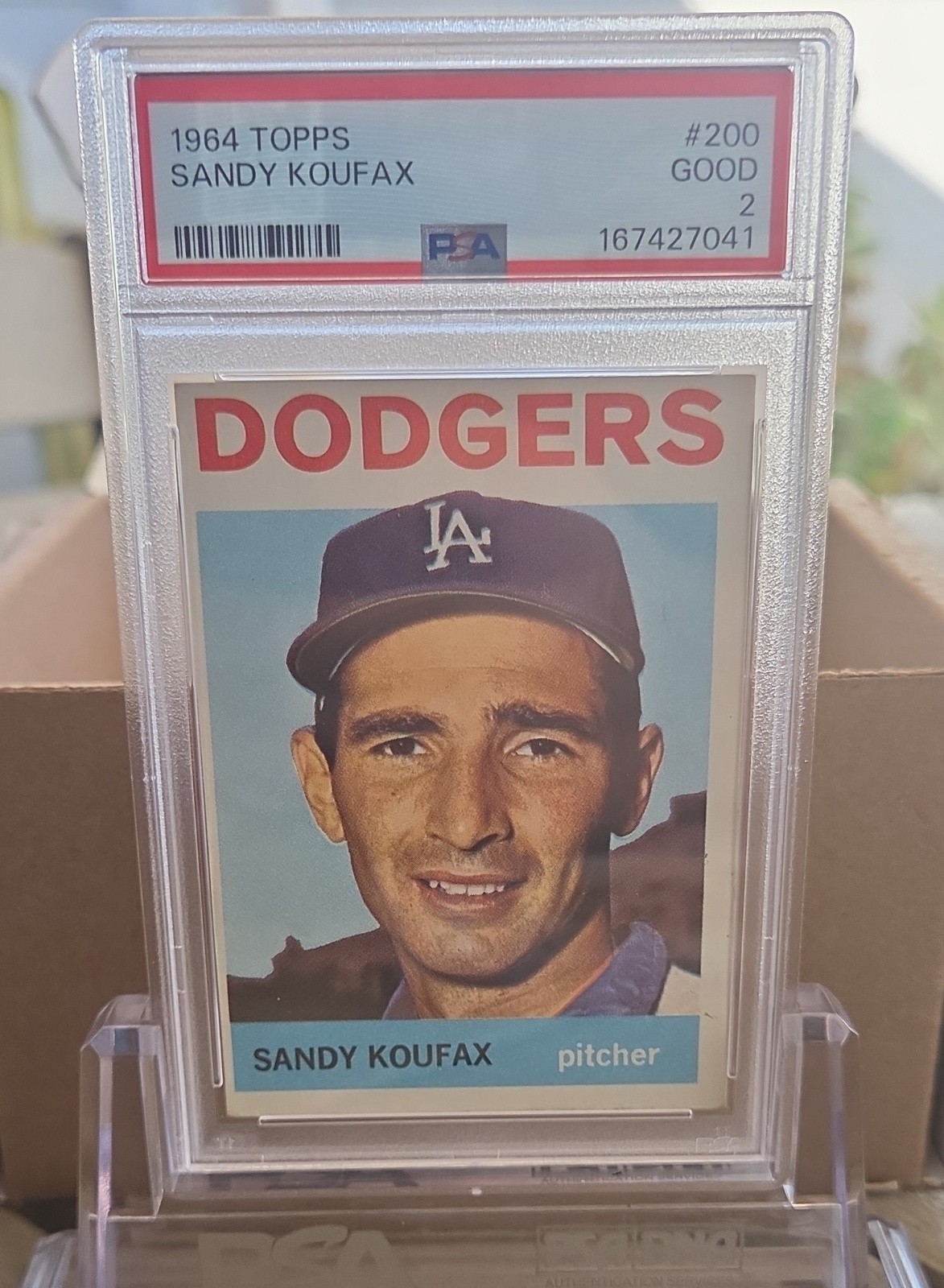 1964 Topps - Sandy Koufax #200 1964 Topps - Sandy Koufax #200