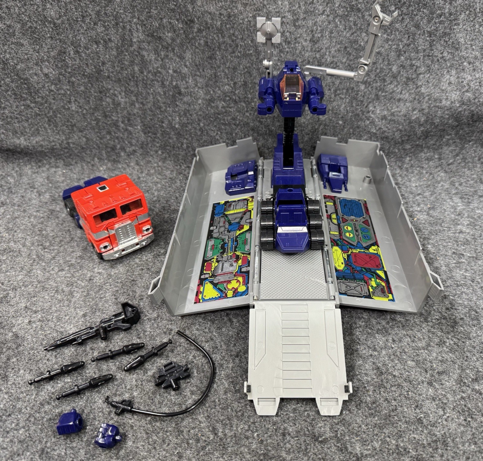 Vintage G1 Transformers Optimus Prime Near Complete 1980s Autobot Truck READ