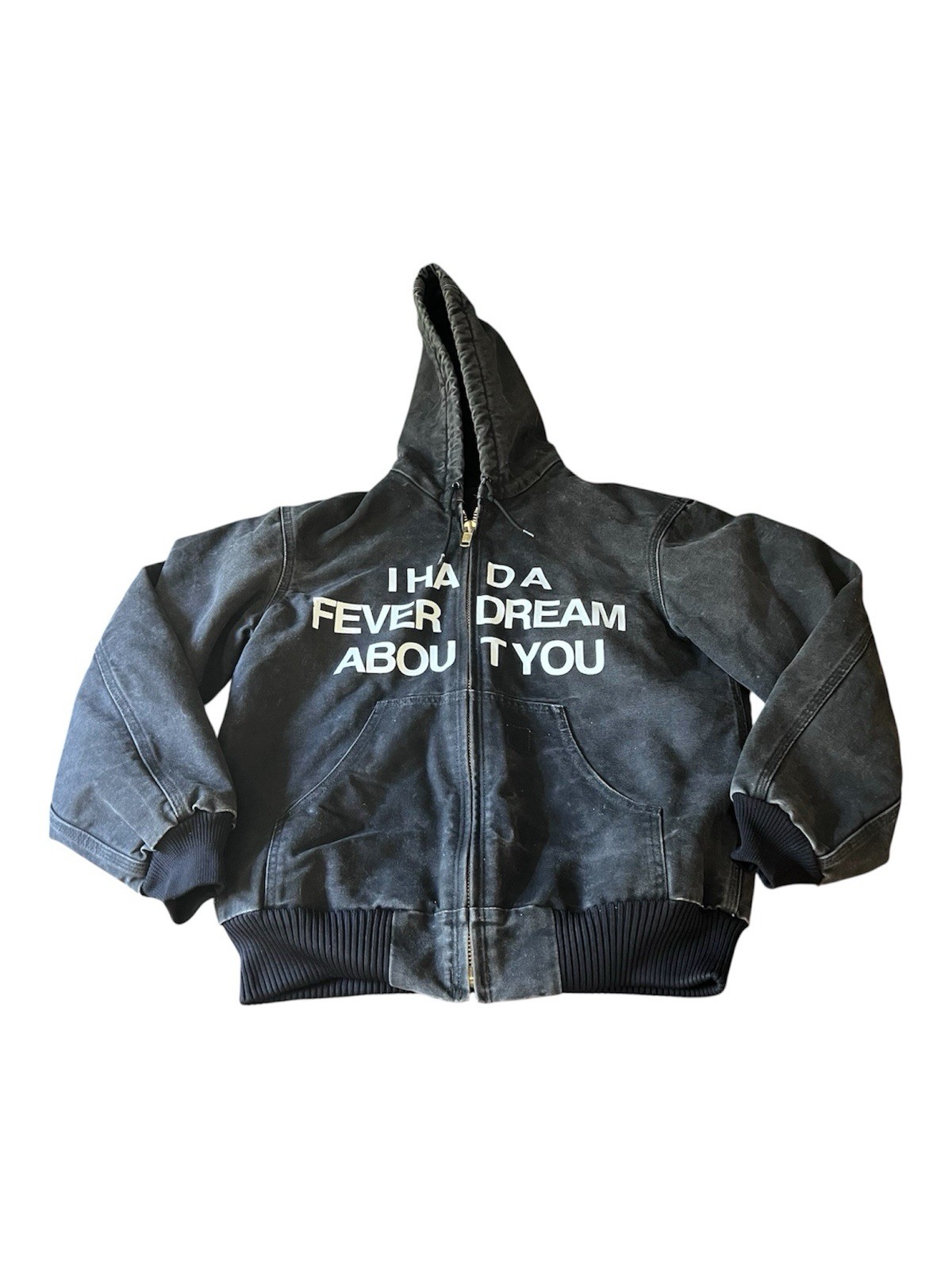 Artificial Fever x Carhartt “I HAD A FEVER DREAM ABOUT YOU” Distressed Jacket