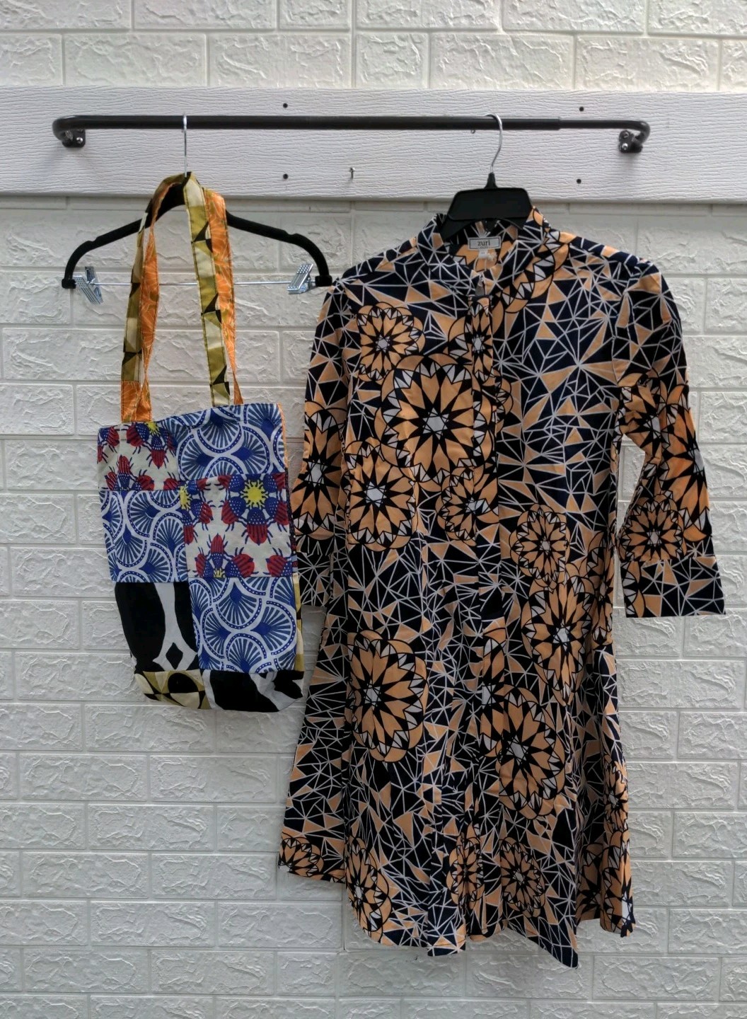 New Zuri Allium 100% Cotton Print Dress Sz XS New Zuri Allium 100% Cotton Print Dress Sz XS