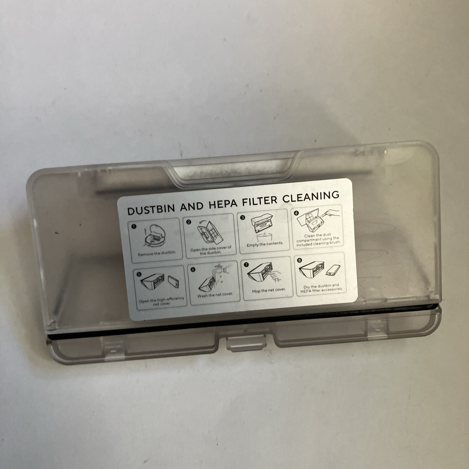 Genuine OEM Wyze Robot Vacuum WVCR200S Replacement Dust Bin Canister Cup Genuine OEM Wyze Robot Vacuum WVCR200S Replacement Dust Bin Canister Cup