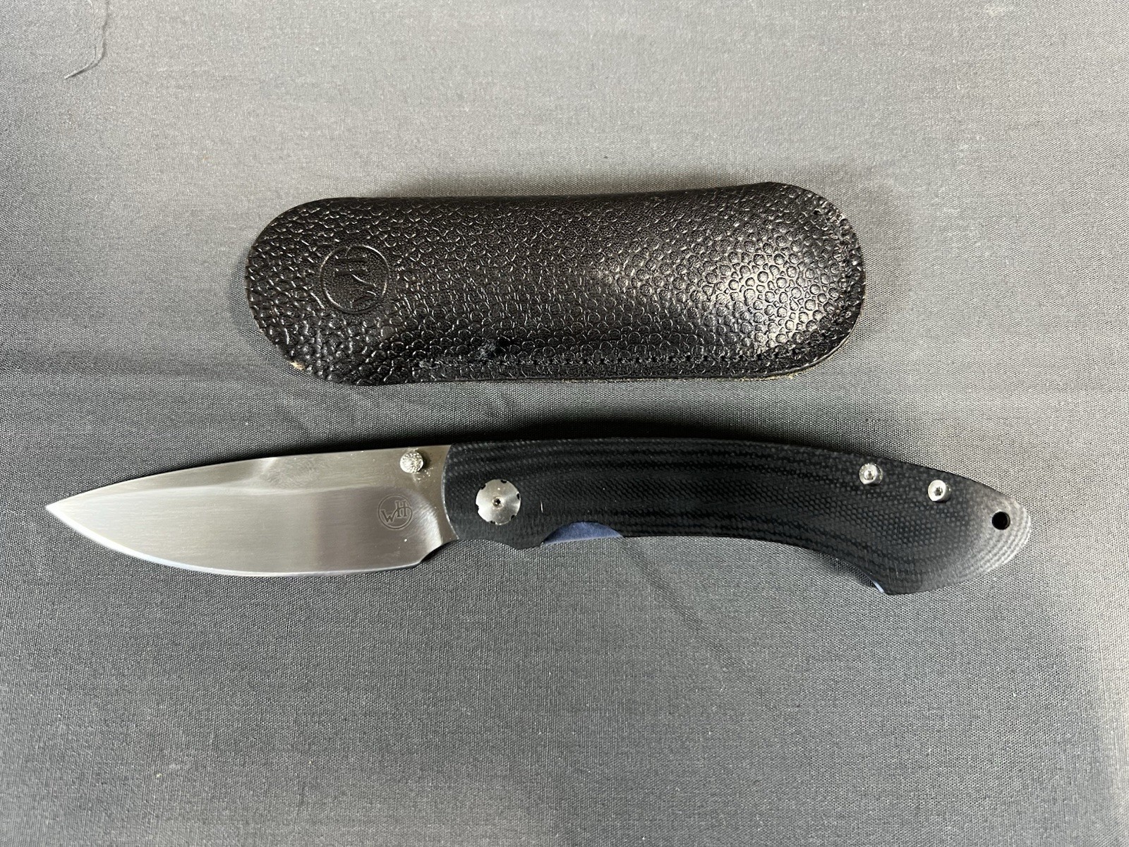 Vintage William Henry T Knife Titanium Frame 1998-2005 W/Sleeve