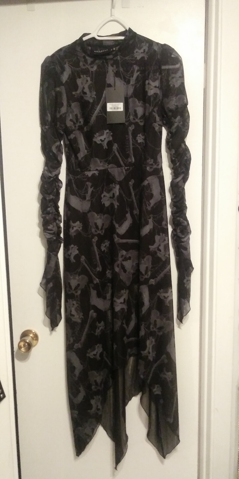 Killstar Glisten Long Sleeve Dress