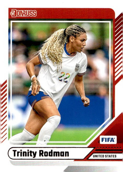 Trinity Rodman 2024-25 Donruss Soccer - #175 - USA Trinity Rodman 2024-25 Donruss Soccer - #175 - USA