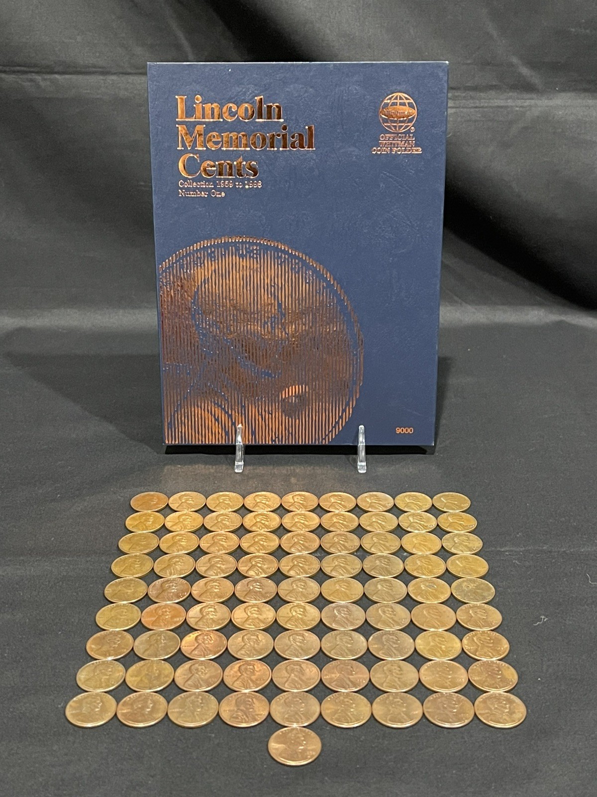1959-1998 P,D,S Lincoln Cent Complete Album Set  (Album NOT Included READ) #1