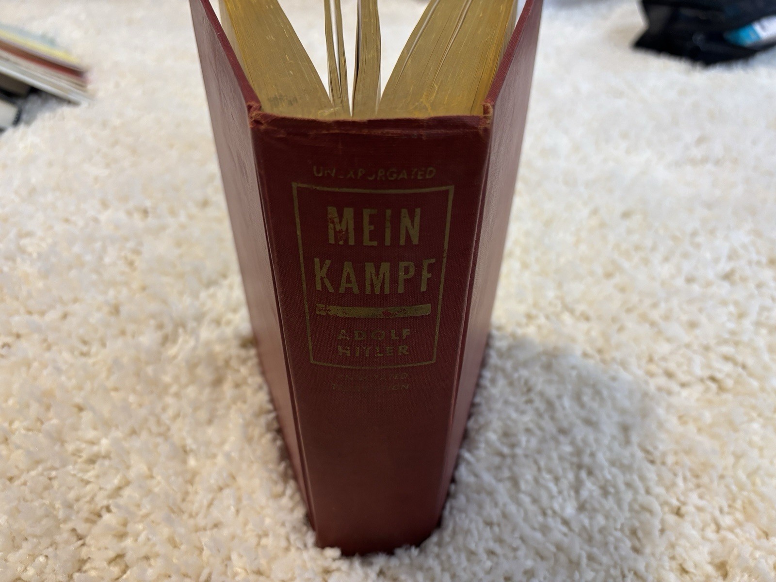 Mein Kampf Adolf Hitler 1941 Hardcover Reynal Hitchcock 23rd Impression Germany Mein Kampf Adolf Hitler 1941 Hardcover Reynal Hitchcock 23rd Impression Germany
