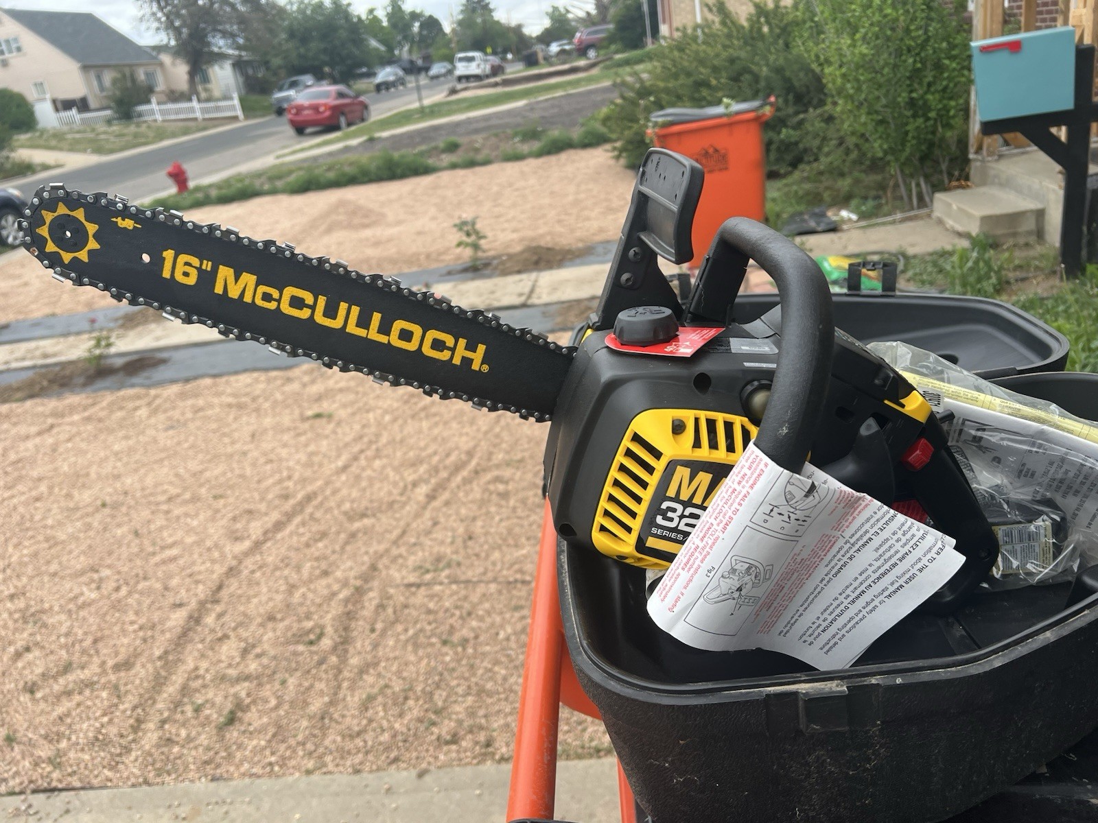 McCulloch Mac 3200 Chainsaw Vintage NEW Out Of Box tool Complete 32cc Rare