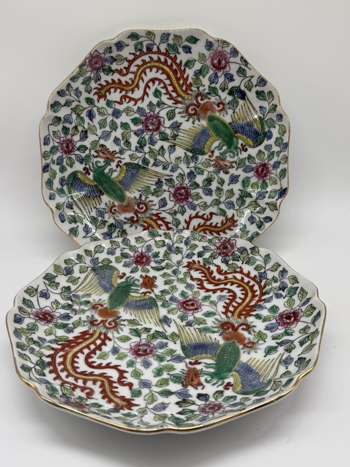 Set of 2 Vintage ACF Japanese Porcelain Ware 8\
