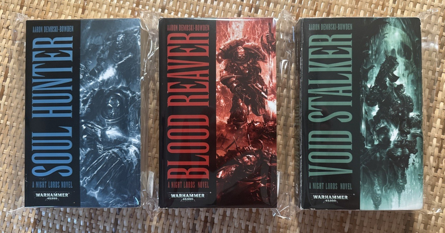 Warhammer Night Lords Trilogy 3 Book