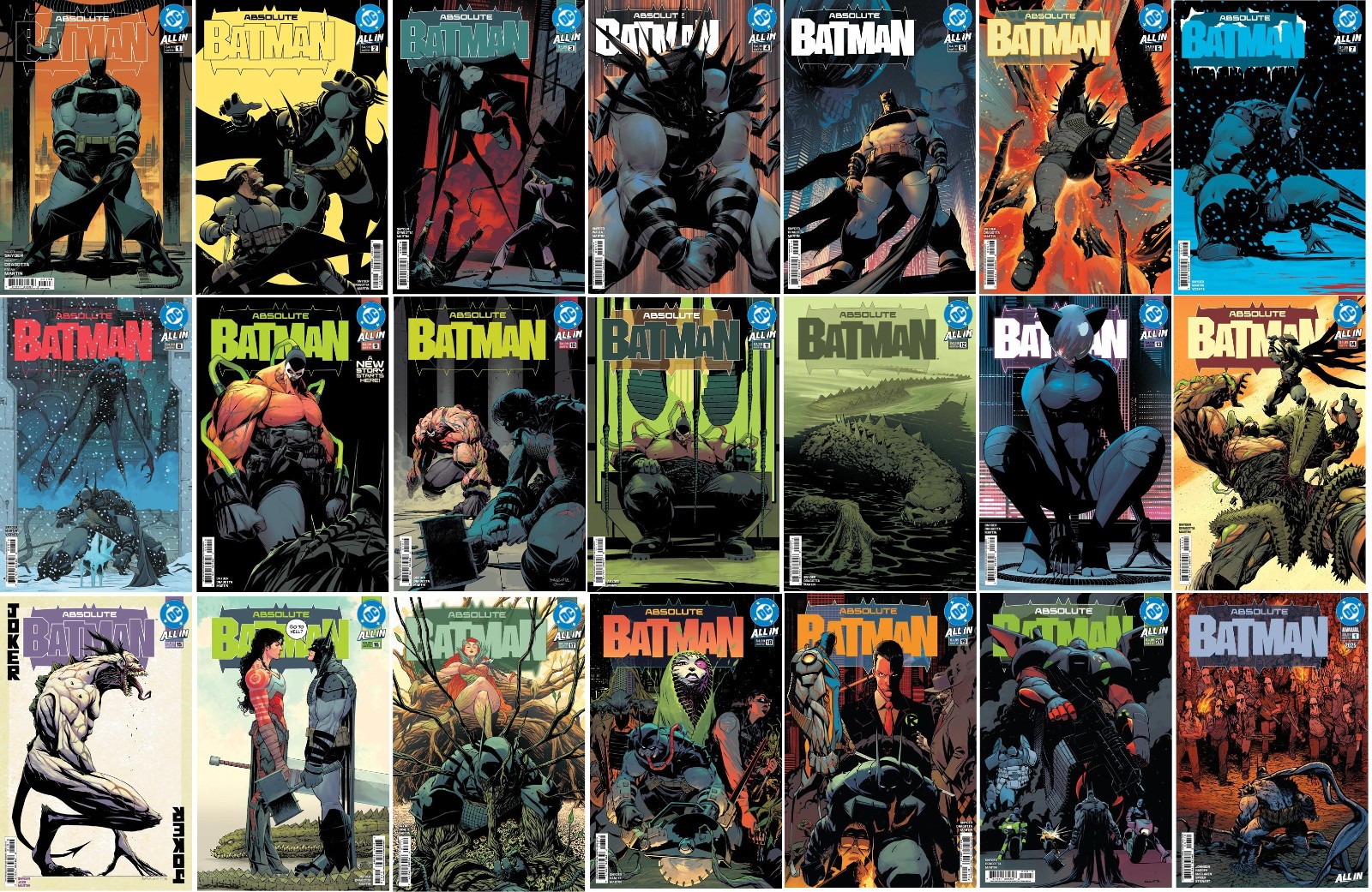 ABSOLUTE BATMAN 1 2 3 4 5 6 7 8 9 10 11 12 13 14 15 16 17 18 19 20 + ANN 9/2/26
