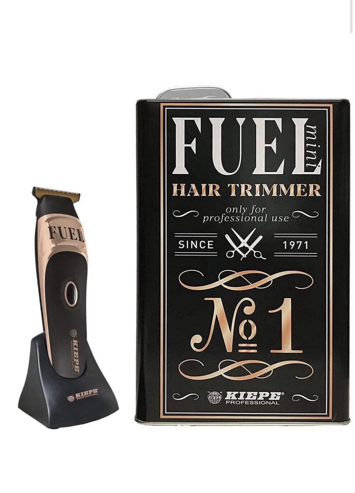 KIEPE Cordless Hair Clipper 10,000 RPM Titanium DLC Blade + FREE Hair Wax