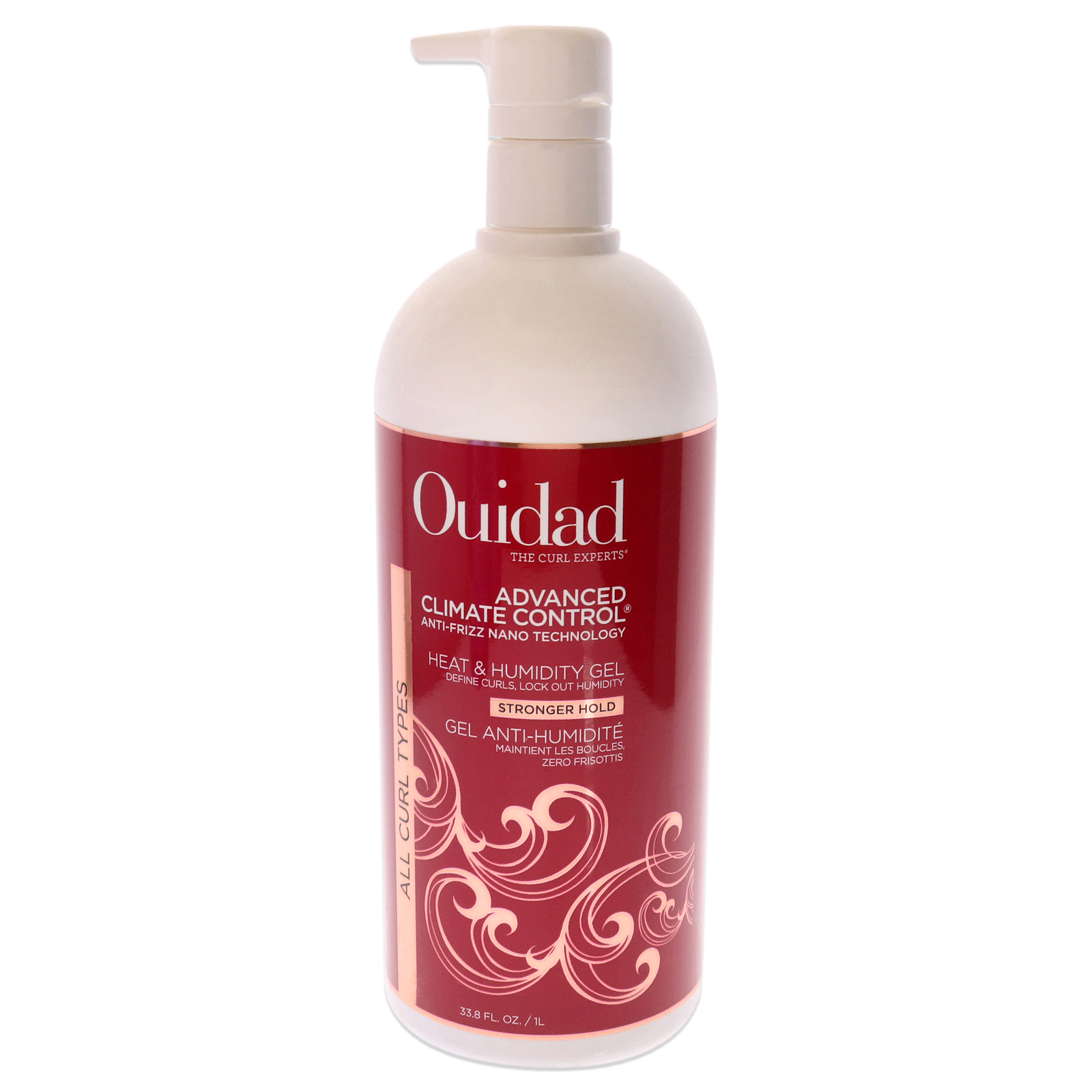Ouidad Advanced Climate Control Heat and Humidity Gel - Strong Hold - 33.8 oz Ouidad Advanced Climate Control Heat and Humidity Gel - Strong Hold - 33.8 oz
