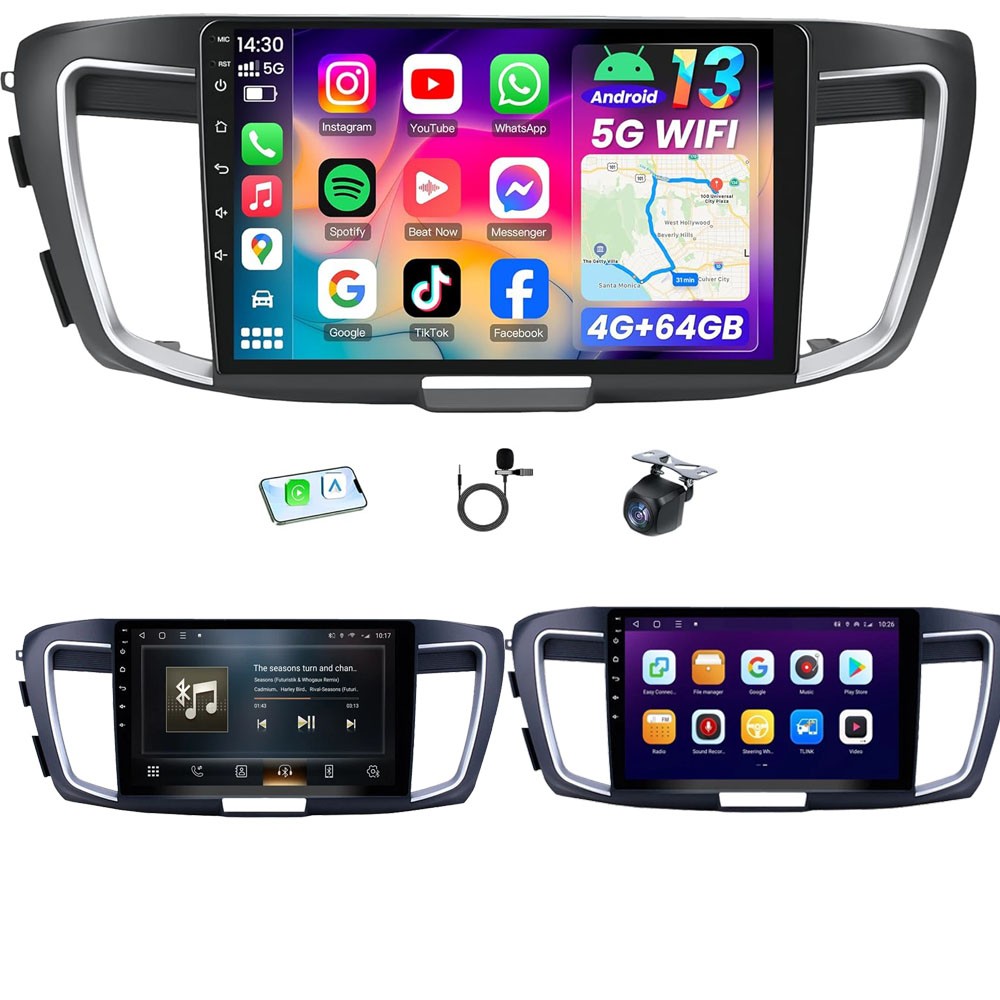 4 CORE 4G+64G Android 13 Car Radio Stereo 10