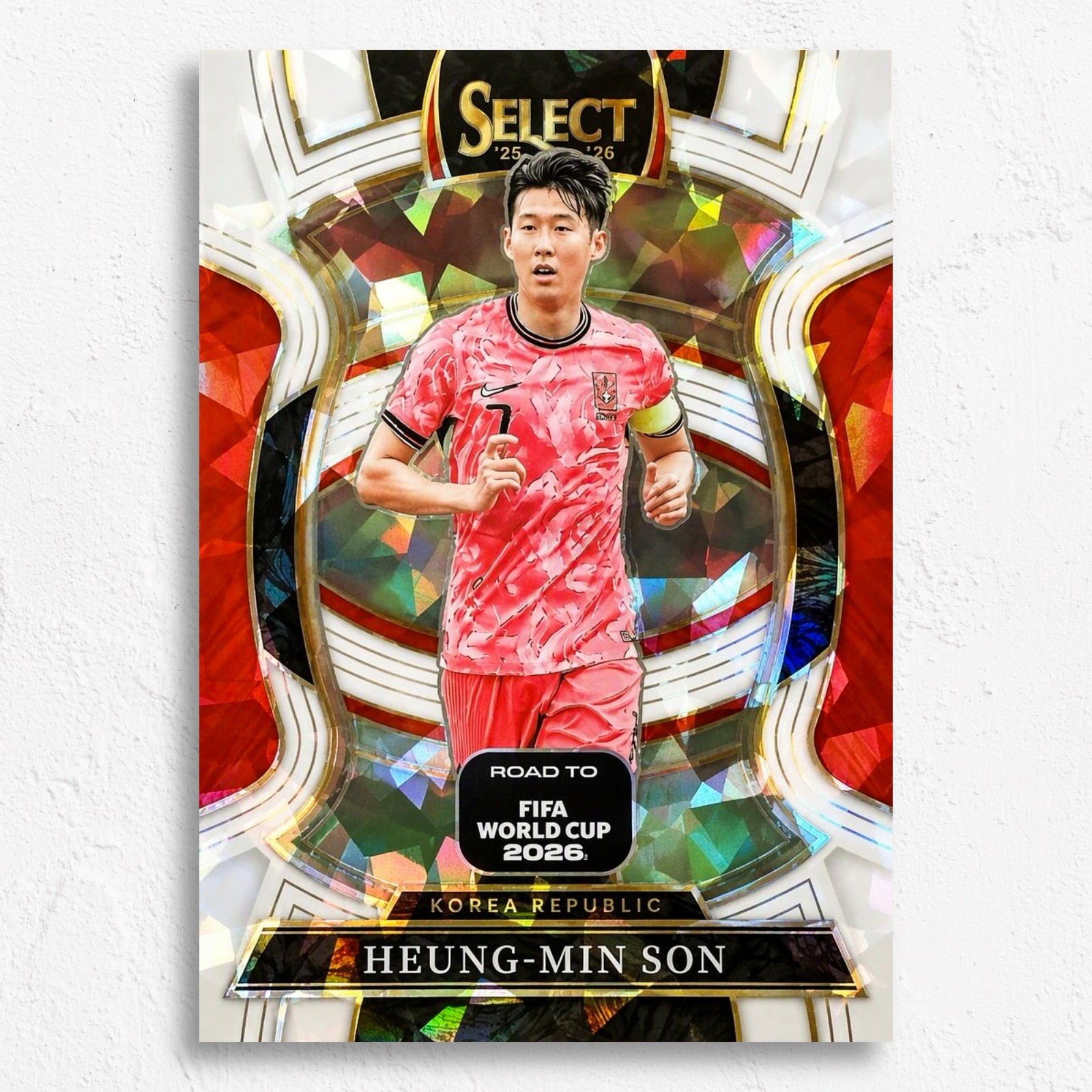 2025-26 Panini Select FIFA World Cup Heung-Min Son White Ice Prizm 1/129 Korea 2025-26 Panini Select FIFA World Cup Heung-Min Son White Ice Prizm 1/129 Korea