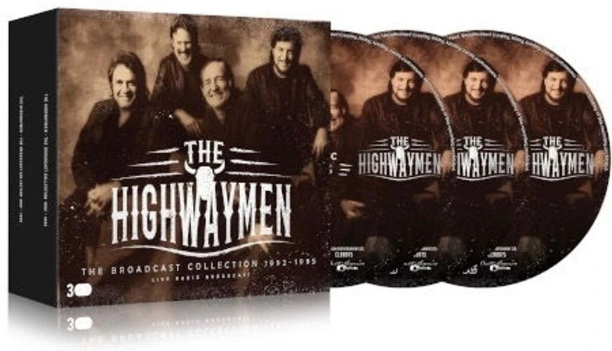 The Highwaymen - The Broadcast Collection 1992-1995 3 CD Box Set - NEW