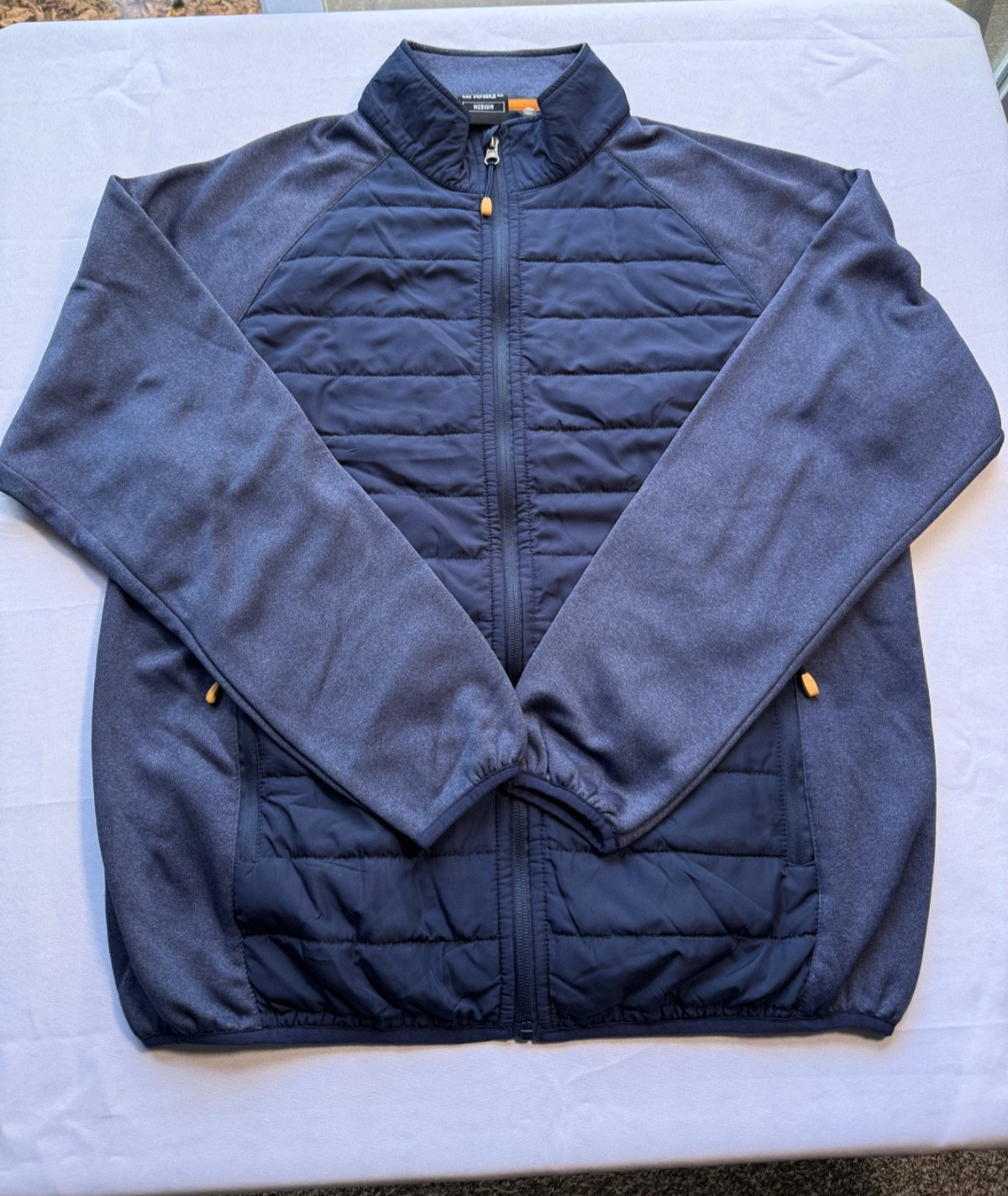 NWT MEN\'S AHEAD PERFORMANCE JACKET, SIZE: M, COLOR: NAVY (J30) NWT MEN\'S AHEAD PERFORMANCE JACKET, SIZE: M, COLOR: NAVY (J30)