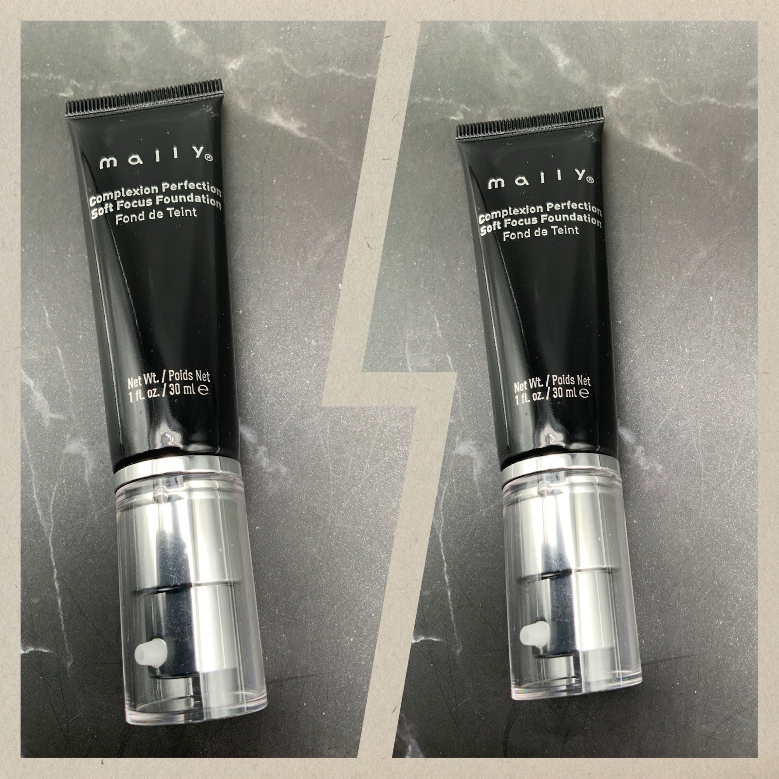 2 Mally Complexion Perfection Soft Focus Foundation* Light*1 oz / 30 ml NWOB 2 Mally Complexion Perfection Soft Focus Foundation* Light*1 oz / 30 ml NWOB