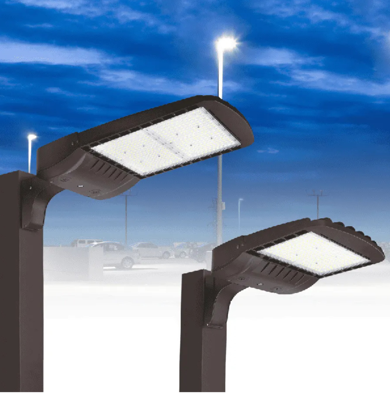 HALCO SekTor Area Light 300W Type 3 5000K 120-277V Bronze SAL-300-T3-50-U HALCO SekTor Area Light 300W Type 3 5000K 120-277V Bronze SAL-300-T3-50-U
