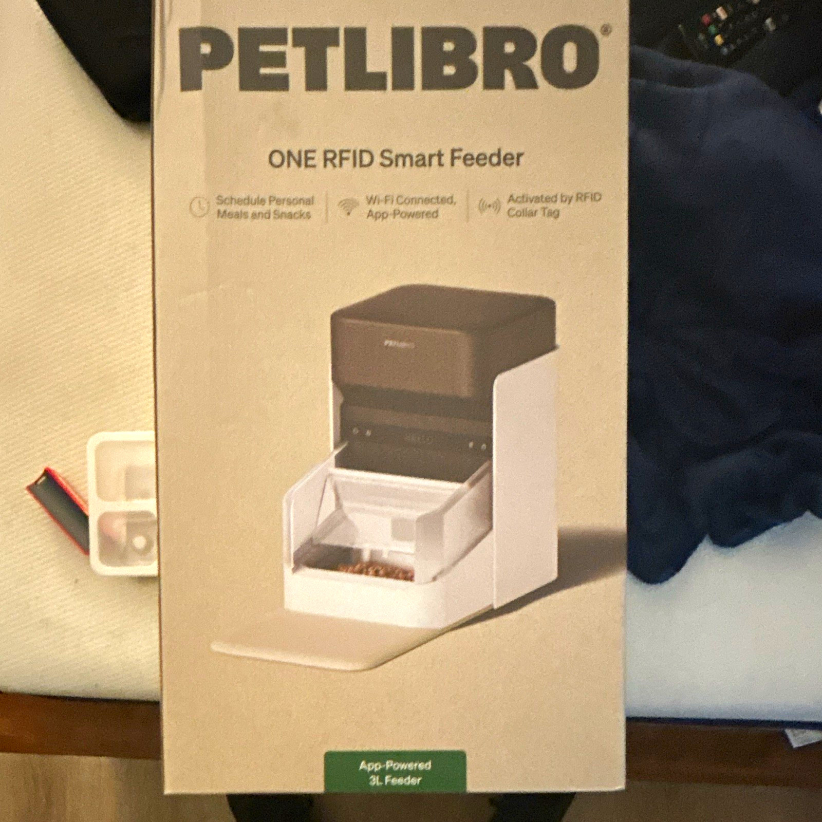 PETLIBRO One RFID Smart Feeder Wi-Fi 3L Brown Automatic Feeder 1 Stainless Bowl PETLIBRO One RFID Smart Feeder Wi-Fi 3L Brown Automatic Feeder 1 Stainless Bowl