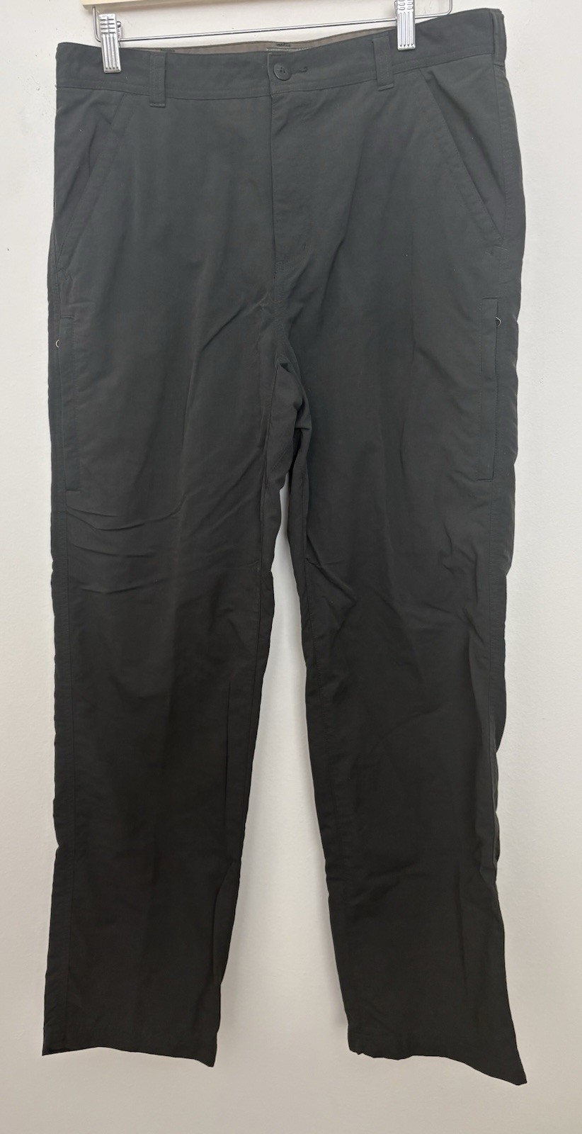 REI Men’s UPF 50+ 6 Pocket Straight Leg Outdoor Activity Pants Size 34 Sku#115