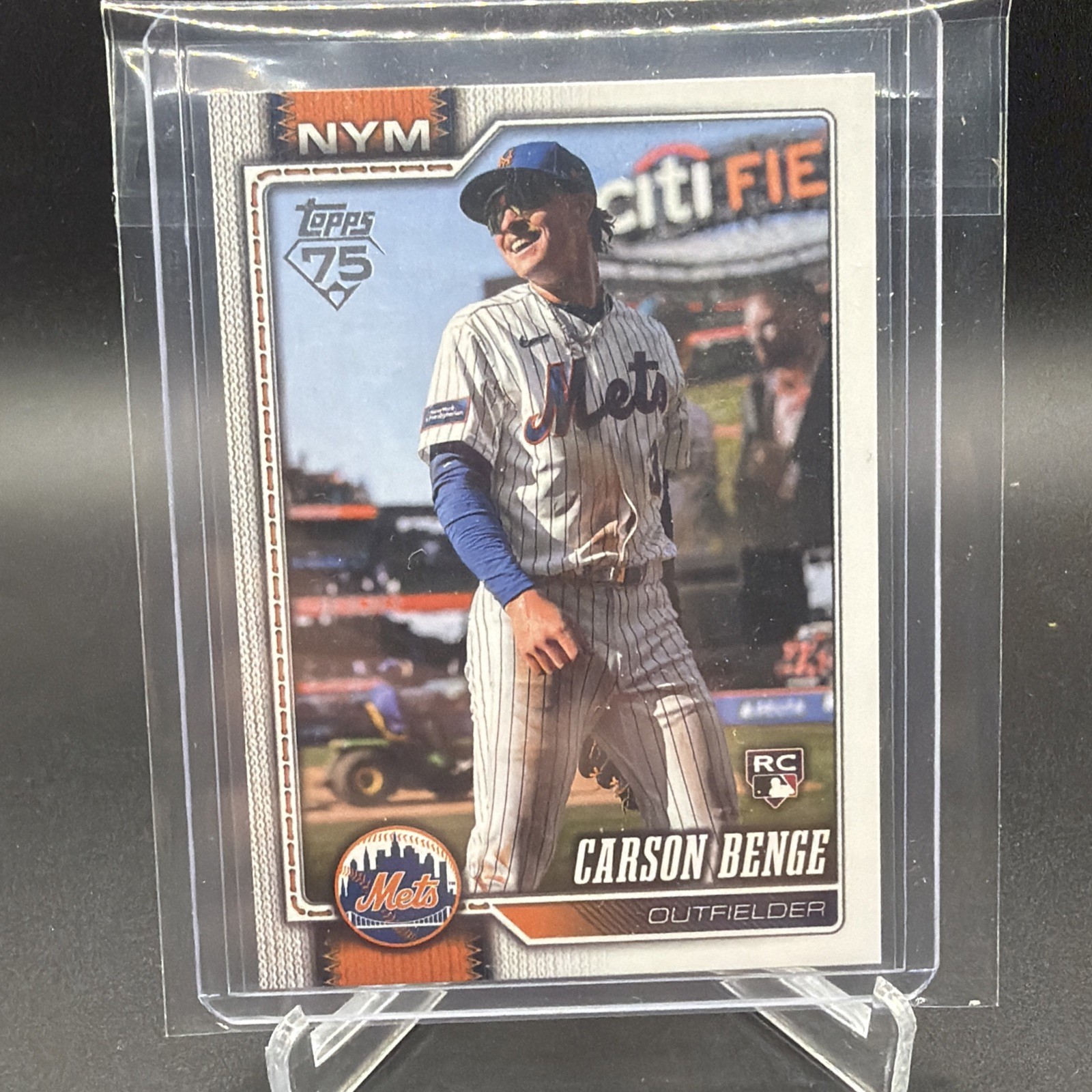 #699 Carson Benge RC New York Mets 2026 Topps Complete Set SP #699 Carson Benge RC New York Mets 2026 Topps Complete Set SP