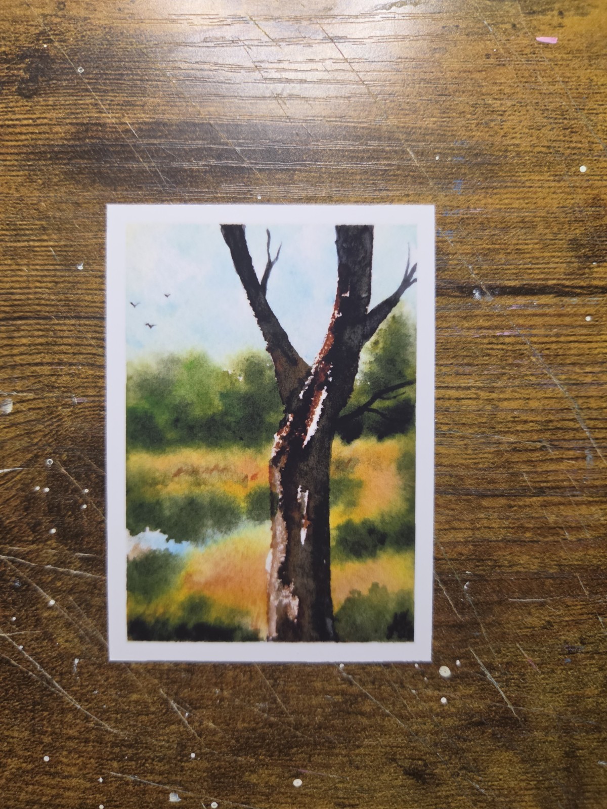 ACEO *Art Print of Original Watercolor landscape painting (2.5x3.5 inches) ACEO *Art Print of Original Watercolor landscape painting (2.5x3.5 inches)