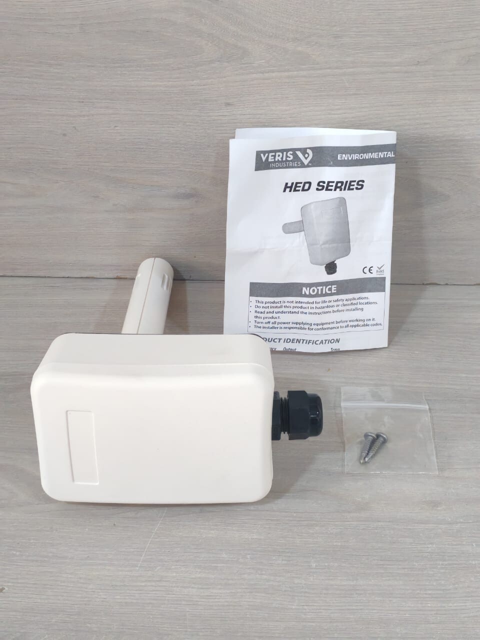VERIS HED3VSX MOUNT HUMIDITY SENSOR 15mA MAX -NEW W/O BOX