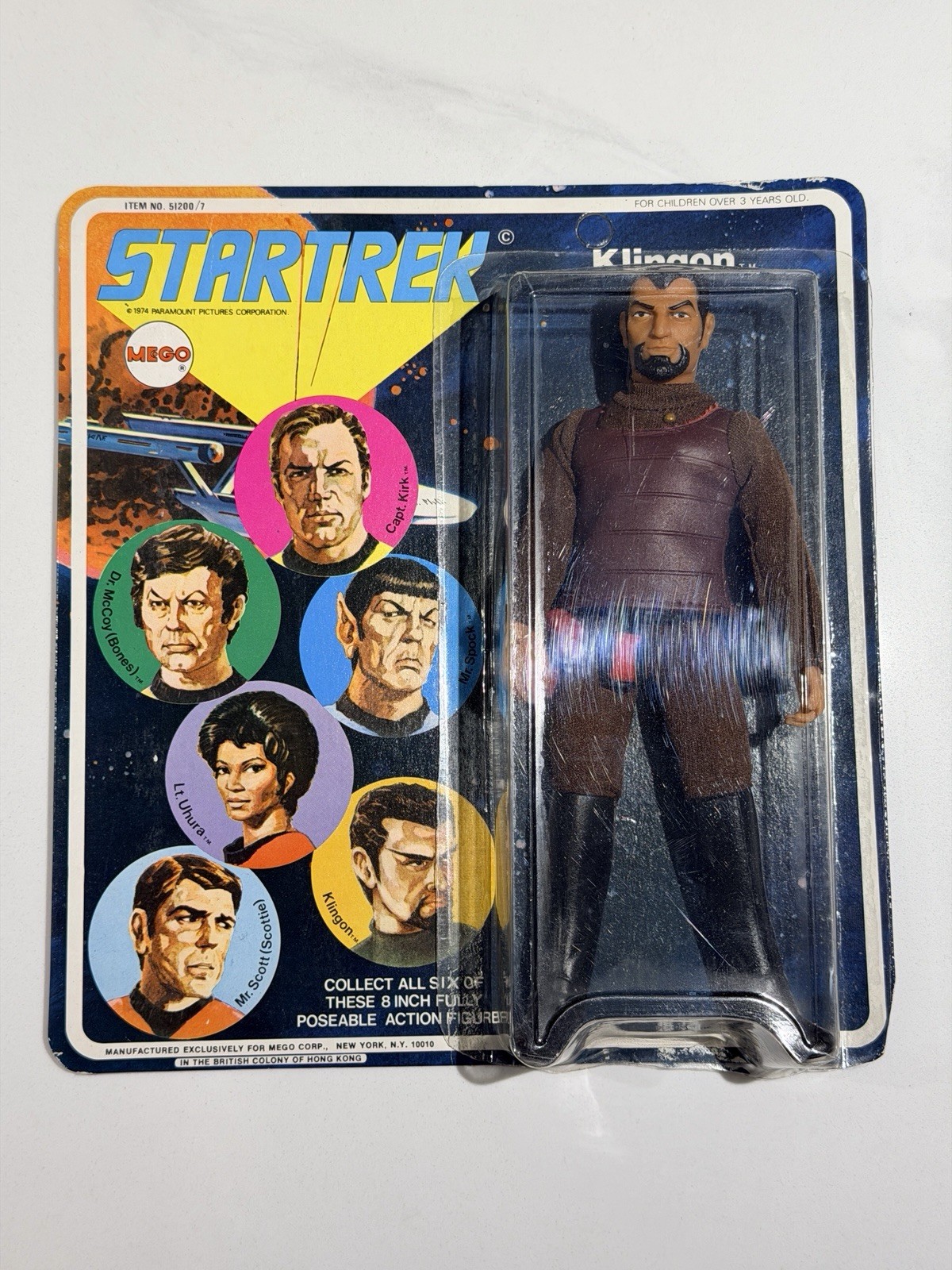 Vintage 1974 Mego Star Trek Klingon 8 Vintage 1974 Mego Star Trek Klingon 8
