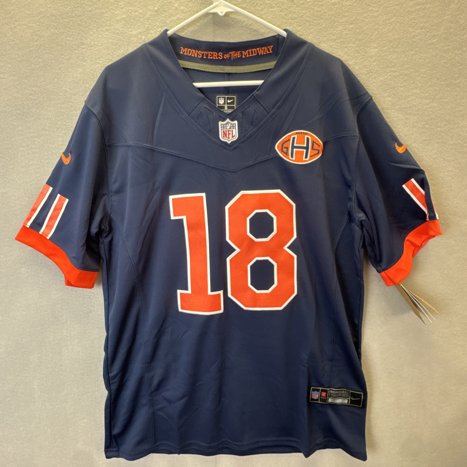 2026 Chicago Bears Rivalry Jersey Caleb Williams #18 Vapor F.U.S.E. Pick Size 2026 Chicago Bears Rivalry Jersey Caleb Williams #18 Vapor F.U.S.E. Pick Size