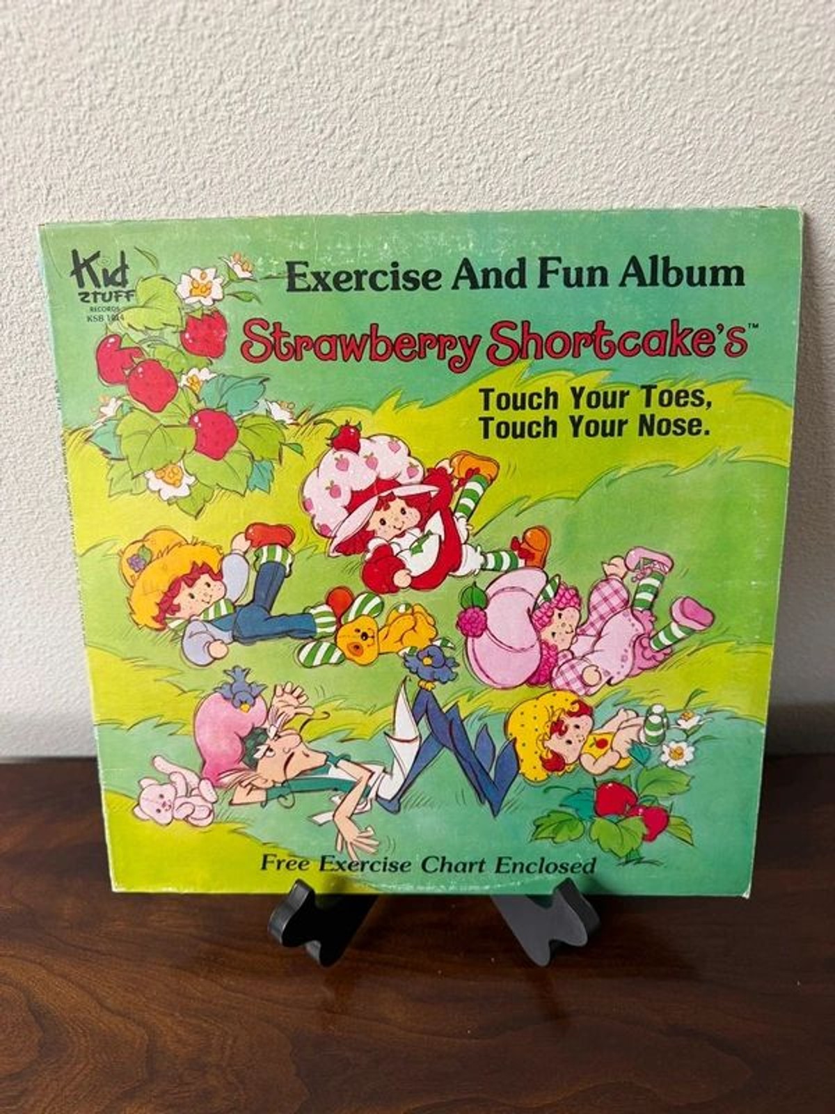 Vintage 1981 Strawberry Shortcake Album Vinyl Record Vintage 1981 Strawberry Shortcake Album Vinyl Record
