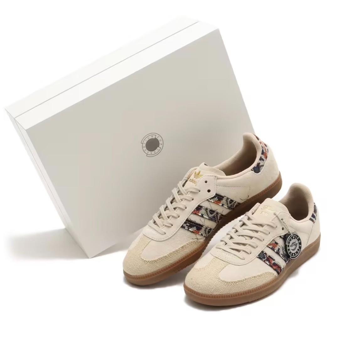 END. X adidas Samba Consortium Cup Ecrutint IE0167 New With Box END. X adidas Samba Consortium Cup Ecrutint IE0167 New With Box