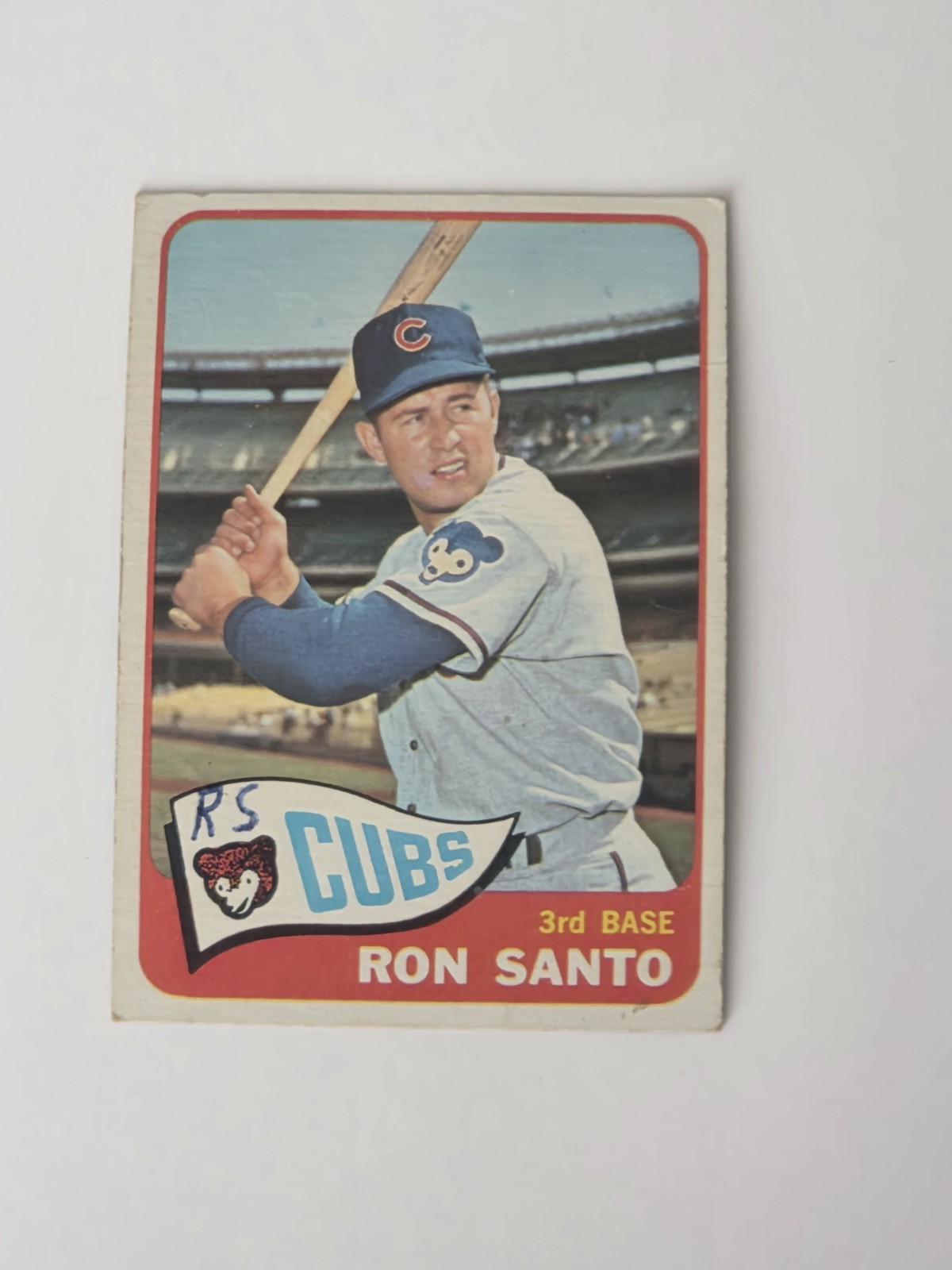 1965 Topps - Ron Santo #110 MK 1965 Topps - Ron Santo #110 MK